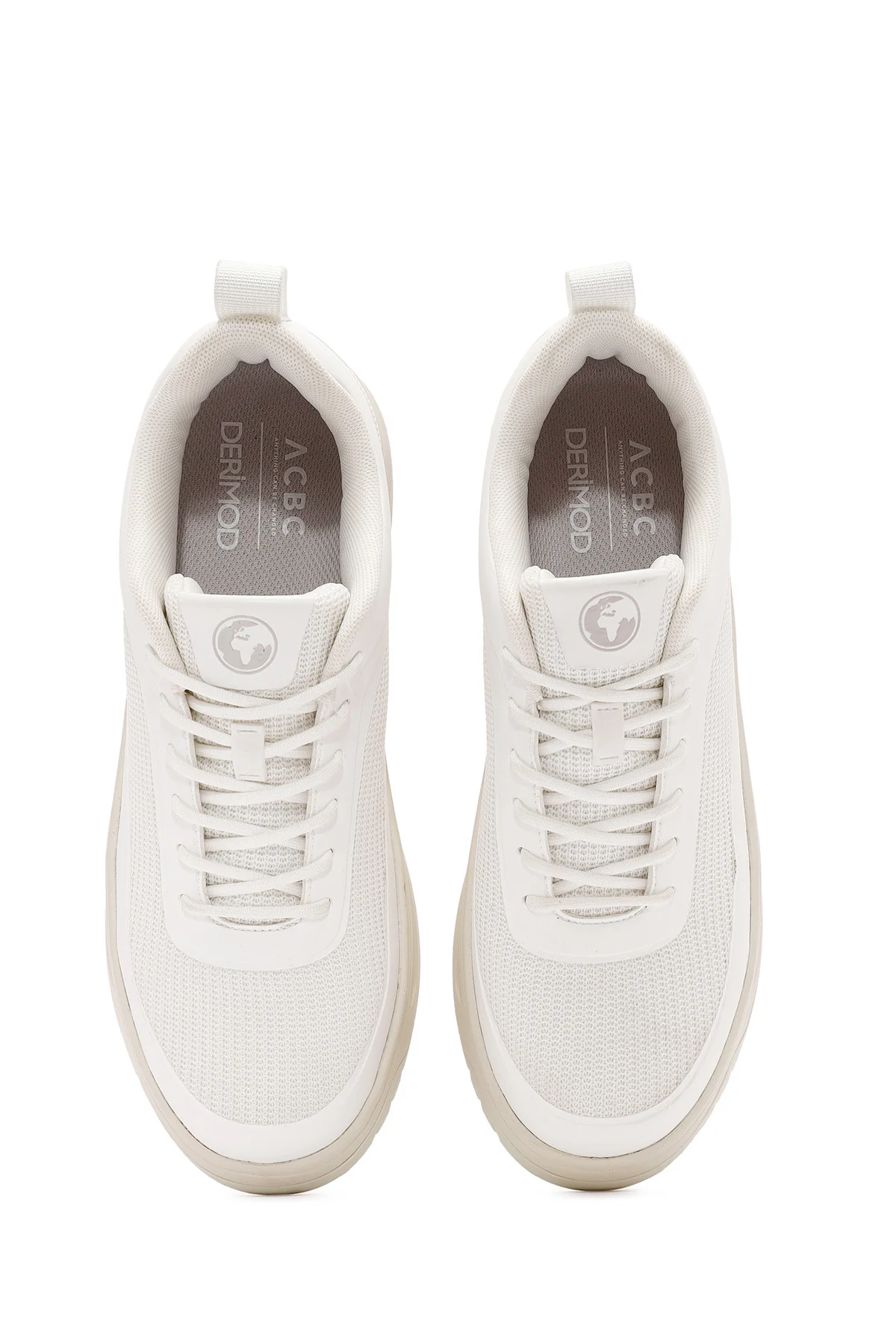 ACBC x Derimod Erkek Beyaz Bağcıklı Sneaker - Image 8