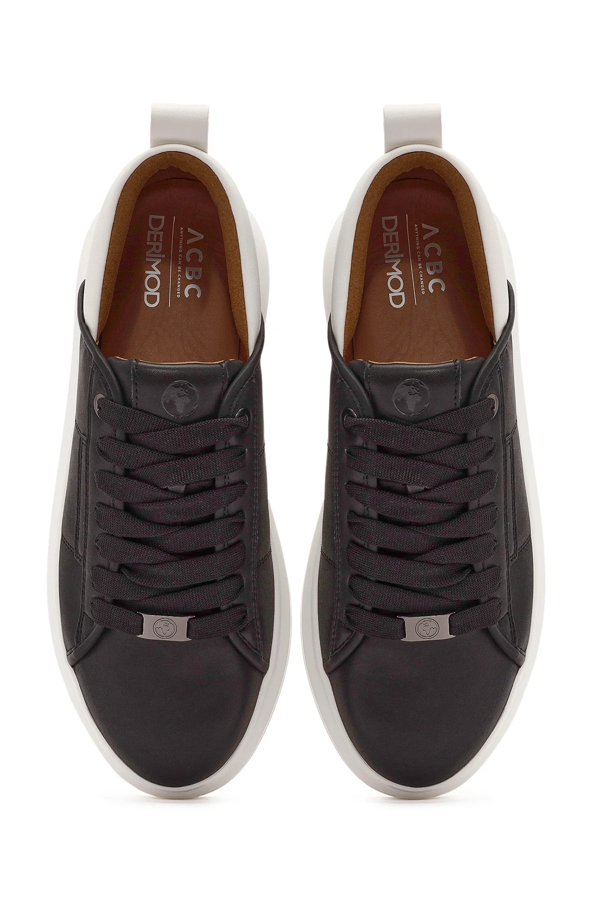 ACBC x Derimod Erkek Siyah Bağcıklı Sneaker - Image 7