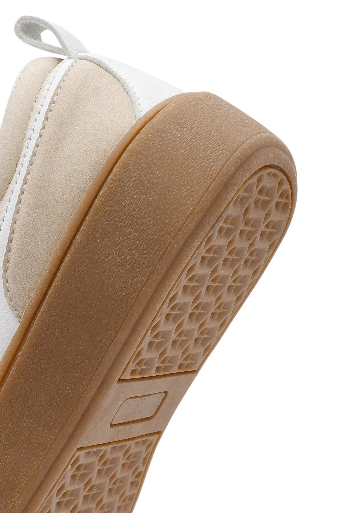 ACBC x Derimod Kadın Bej Bağcıklı Süet Sneaker - Image 9