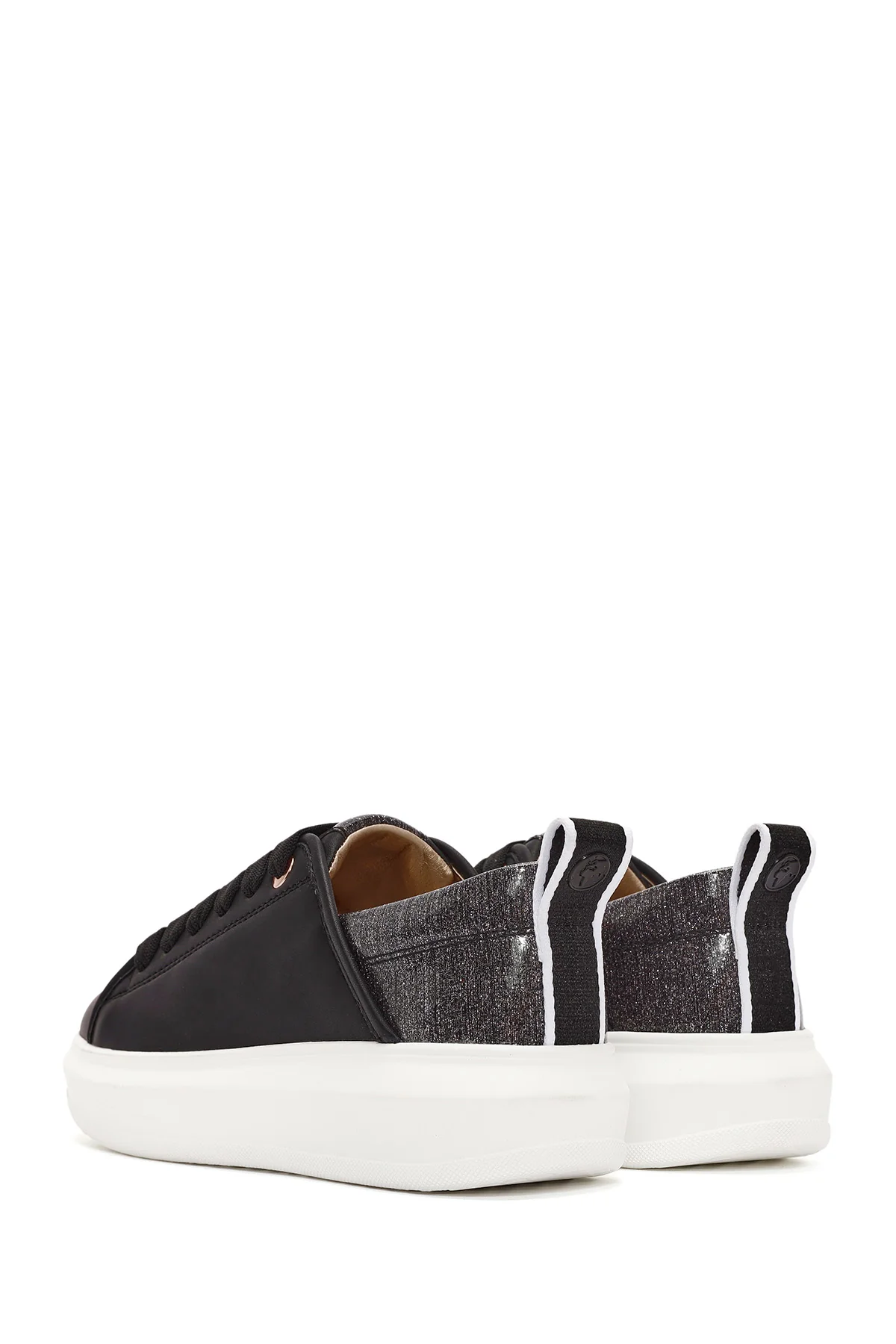 ACBC x Derimod Kadın Siyah Bağcıklı Kalın Tabanlı Sneaker - Image 6