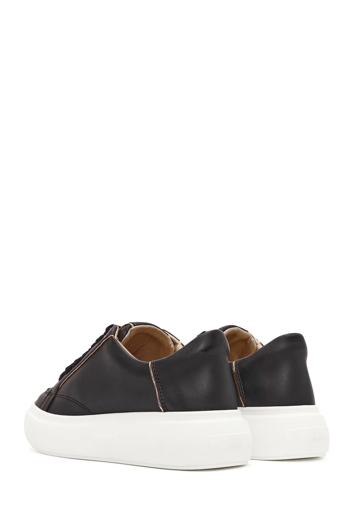 ACBC x Derimod Kadın Siyah Bağcıklı Kalın Tabanlı Sneaker - Image 5
