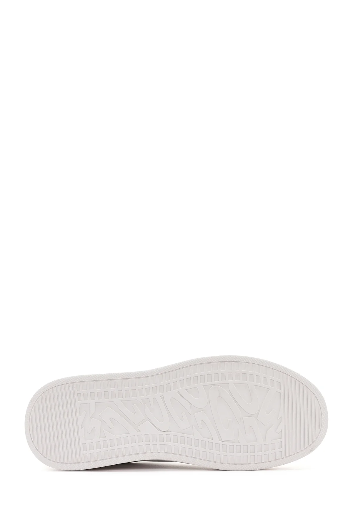 Alberto Guardiani Erkek Beyaz New Era Bağcıklı Deri Sneaker - Image 4