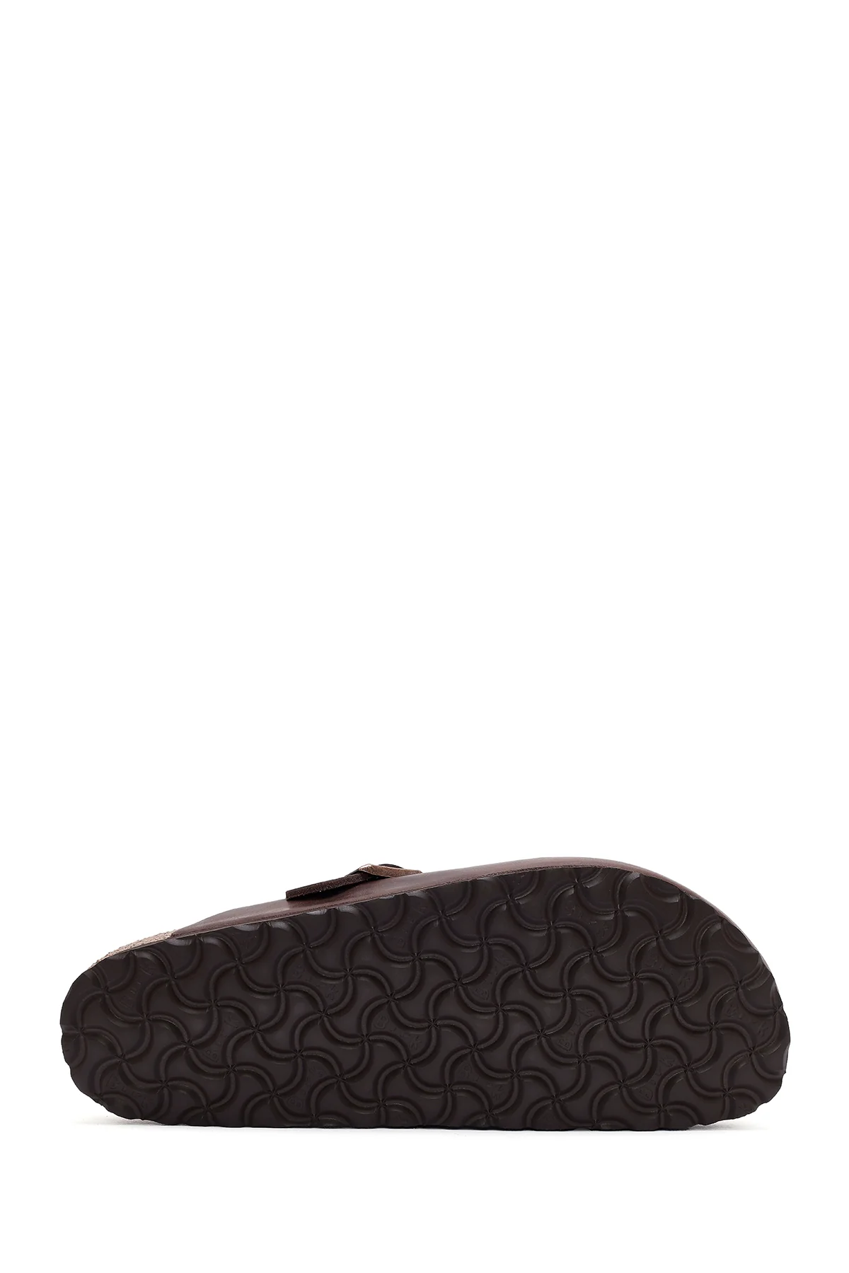 Birkenstock Erkek Kahverengi Boston Nubuk Deri Terlik - Image 4