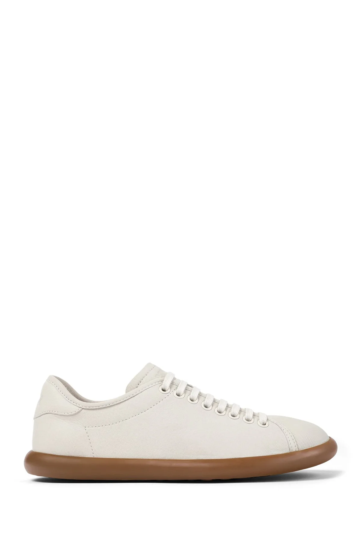 Camper Kadın Beyaz Pelotas Soller Bağcıklı Deri Casual Sneaker