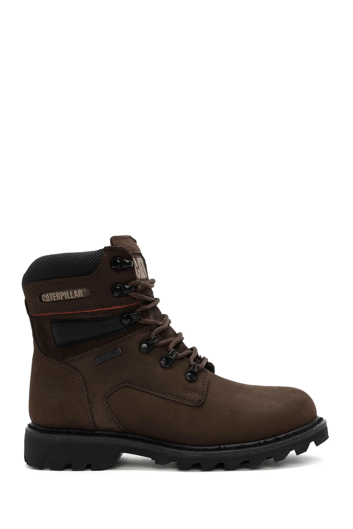 Caterpillar Erkek Kahverengi Edina Wp Waterproof Deri Bot