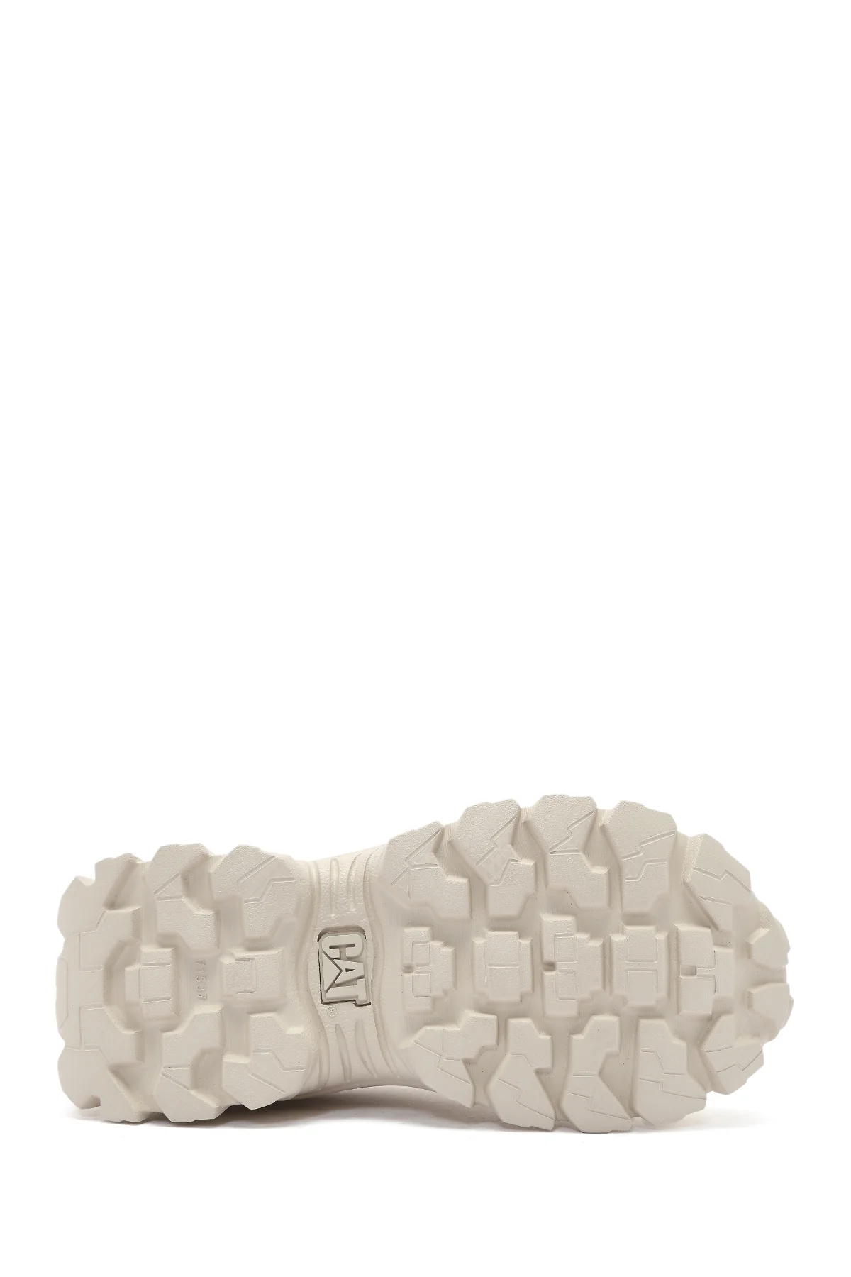 Caterpillar Kadın Bej İntruder Essential Bağcıklı Süet Deri Sneaker - Image 4