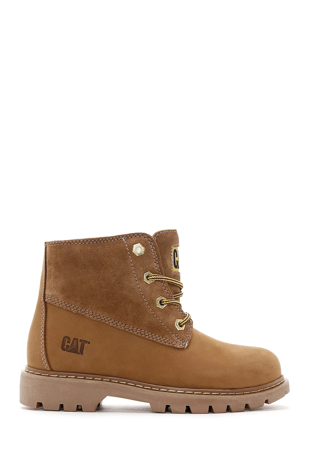 Caterpillar Kadın Camel Vermont Fur Nubuk Deri Bot