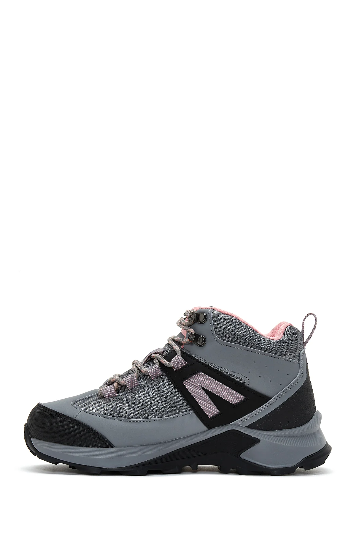 Caterpillar Kadın Gri Waterproof Deri Outdoor Sneaker - Image 2