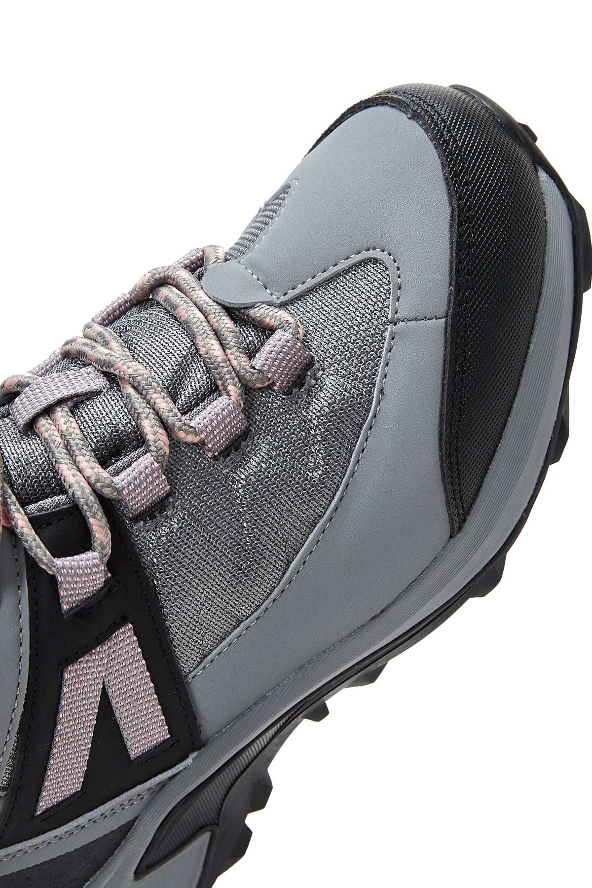 Caterpillar Kadın Gri Waterproof Deri Outdoor Sneaker - Image 8