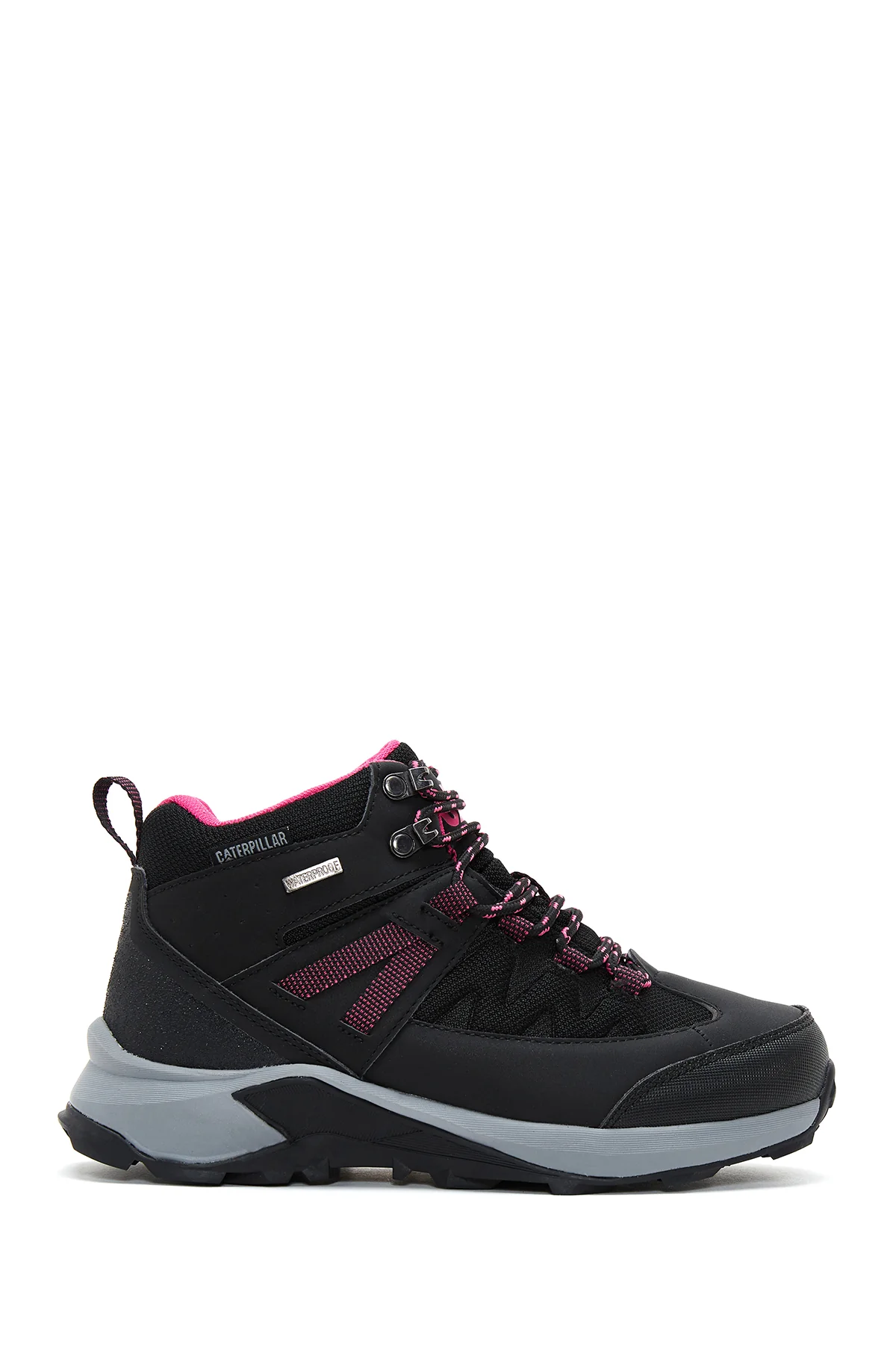 Caterpillar Kadın Siyah Waterproof Deri Outdoor Sneaker
