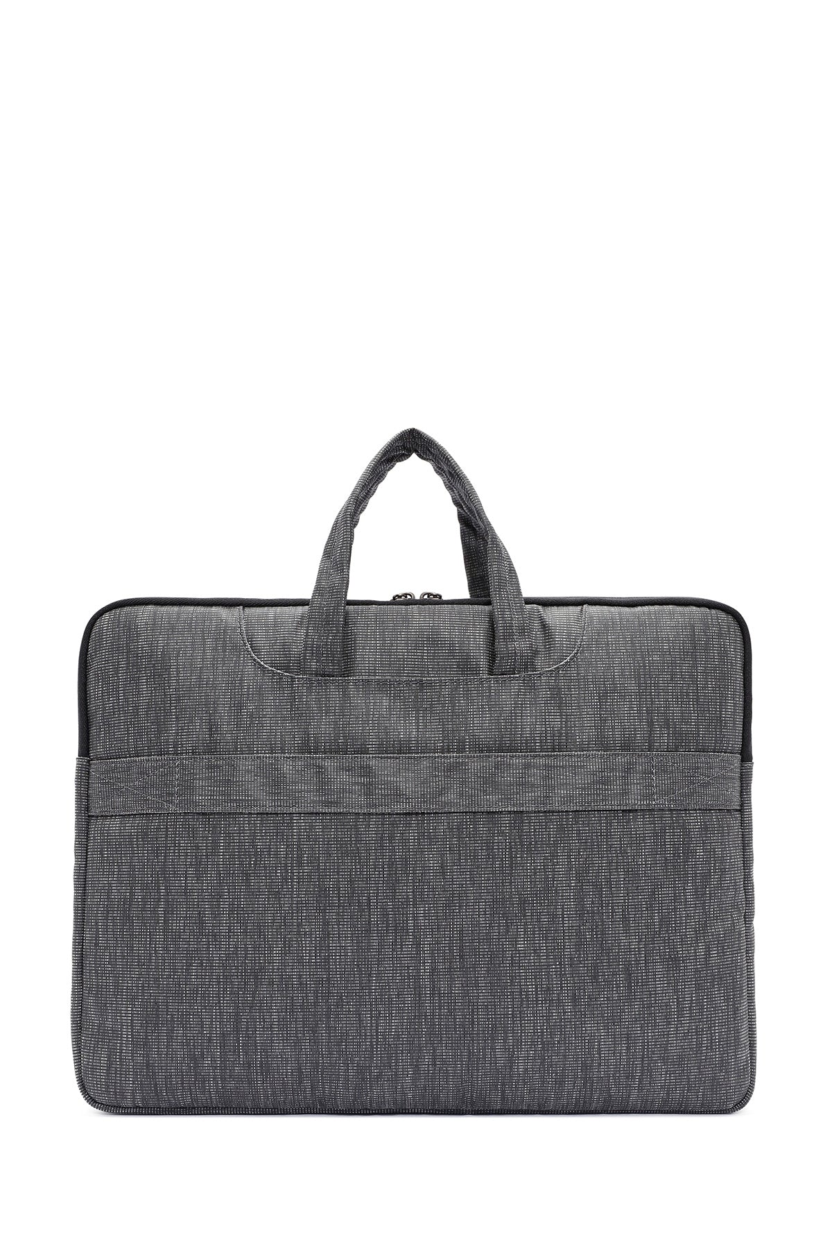 D-Pack Erkek Gri Kumaş Laptop Çantası - Image 3