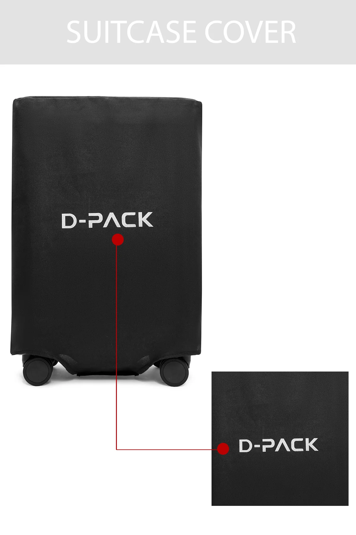 D-Pack Unisex Siyah Kabin Boy Valiz - Image 13