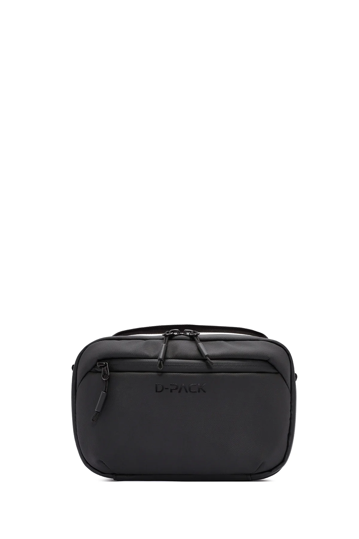 D-Pack Erkek Siyah Kumaş Çapraz Çanta - Image 3