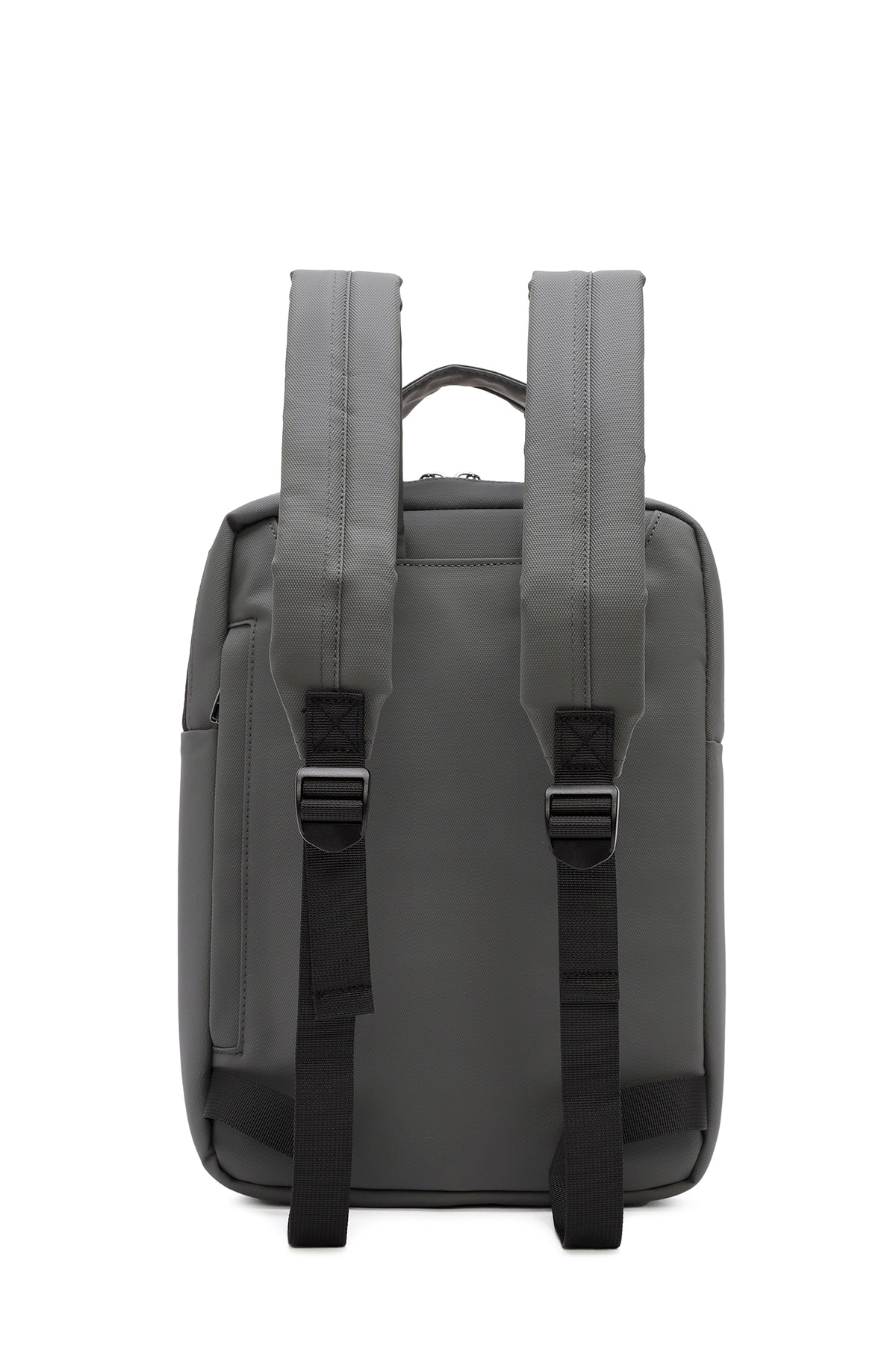 D-Pack Unisex Gri Kumaş Sırt Çantası - Image 3