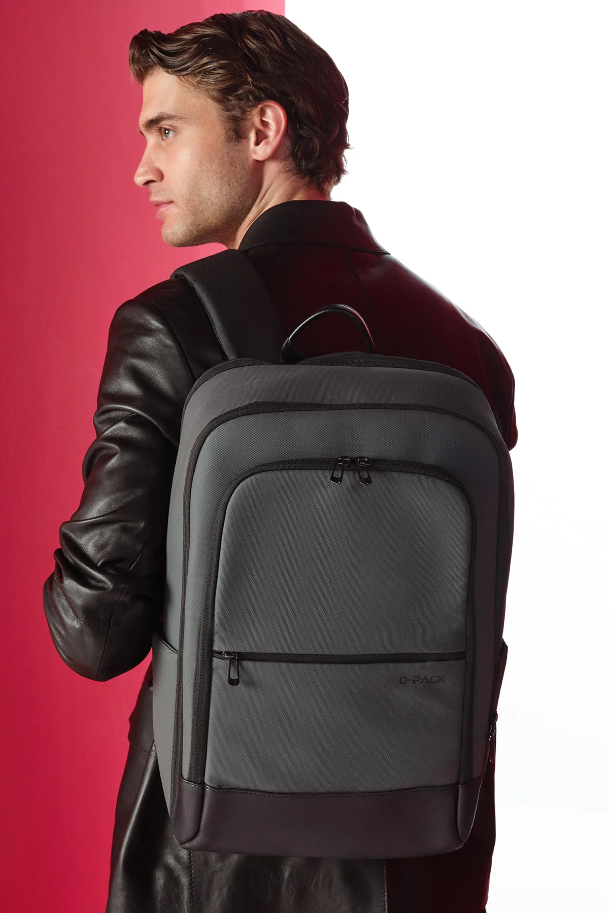 D-Pack Unisex Gri Sırt Çantası