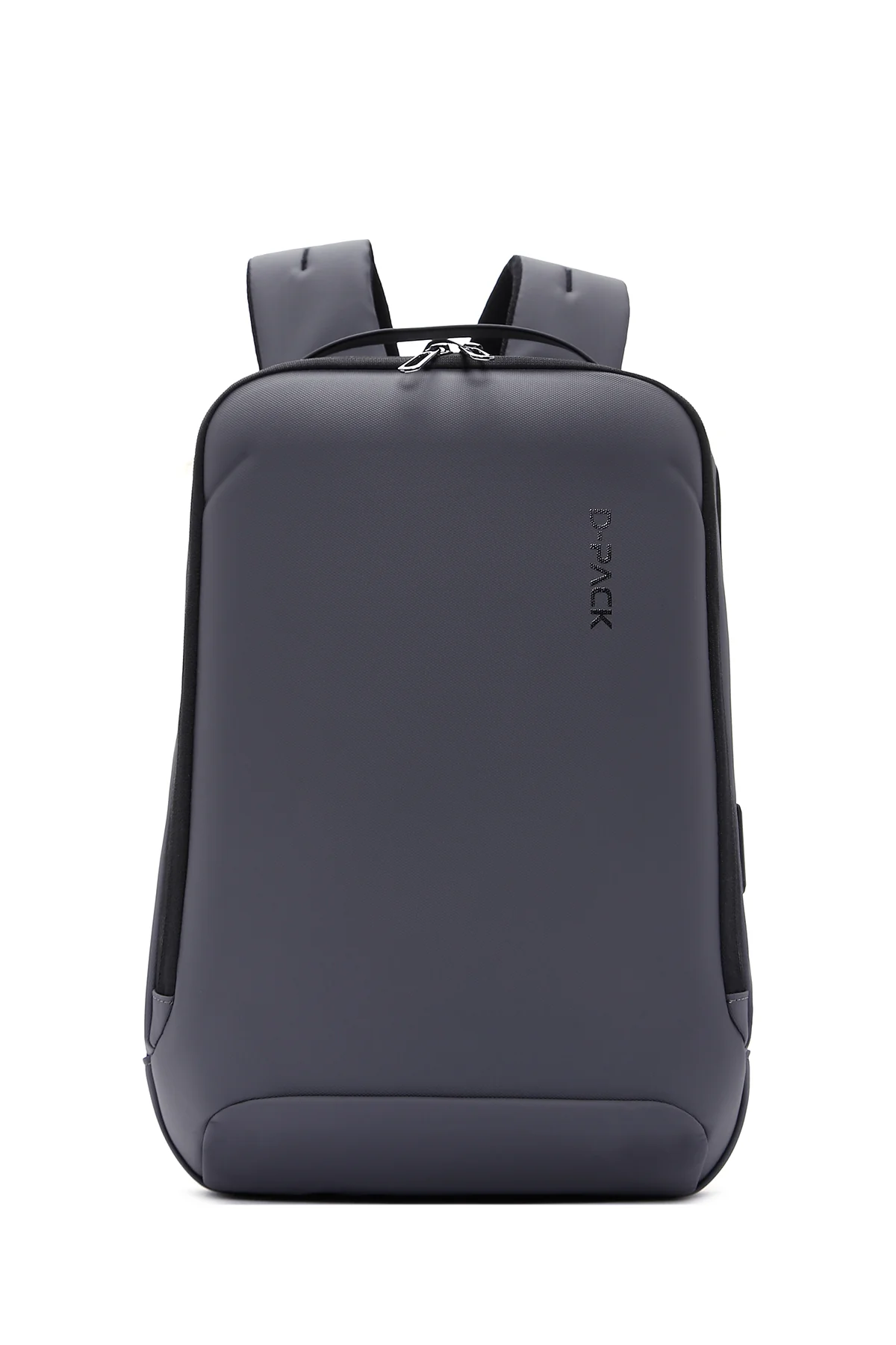 D-Pack Unisex Gri Teknolojik Kumaş Hardcase Sırt Çantası