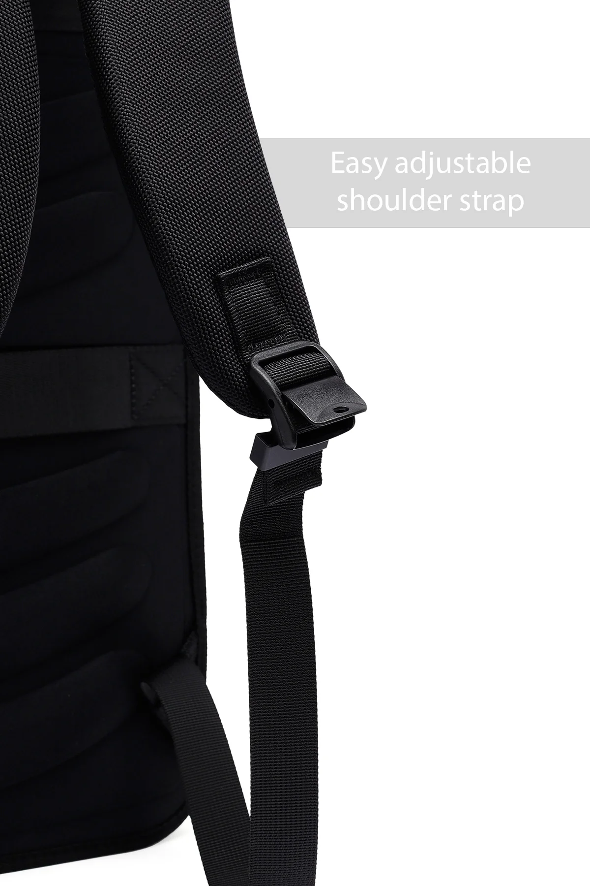 D-Pack Unisex Siyah Kumaş Sırt Çantası - Image 7