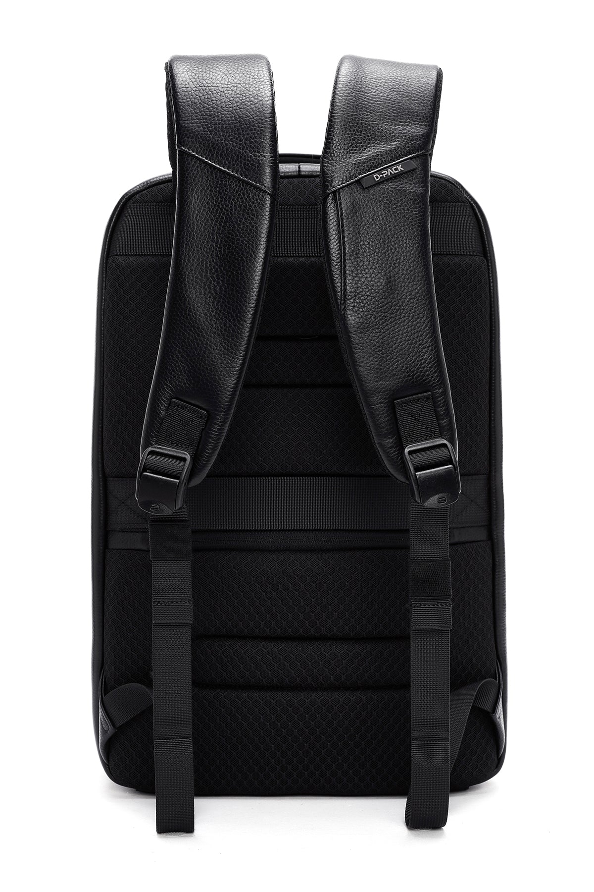 D-Pack Unisex Siyah Teknolojik Deri Sırt Çantası - Image 3