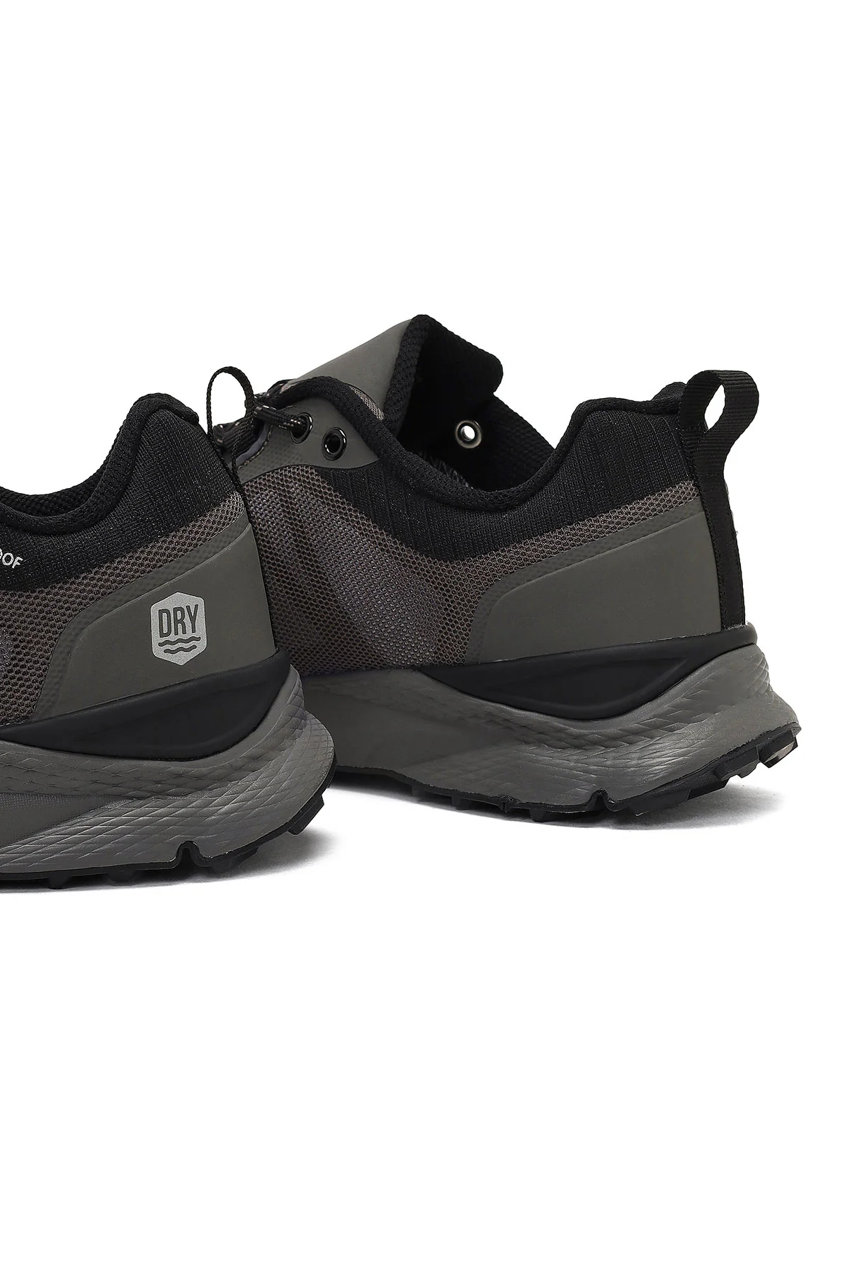 Derimod Dry Erkek Gri Bağcıklı Kumaş Sneaker - Image 10