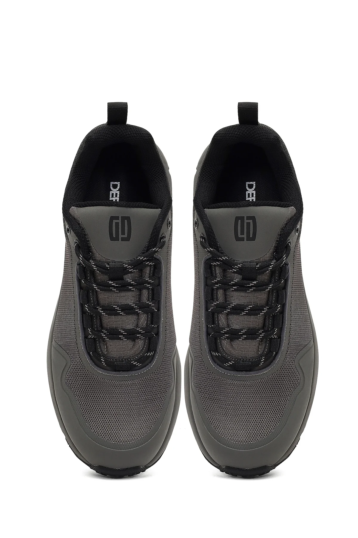 Derimod Dry Erkek Gri Bağcıklı Kumaş Sneaker - Image 7