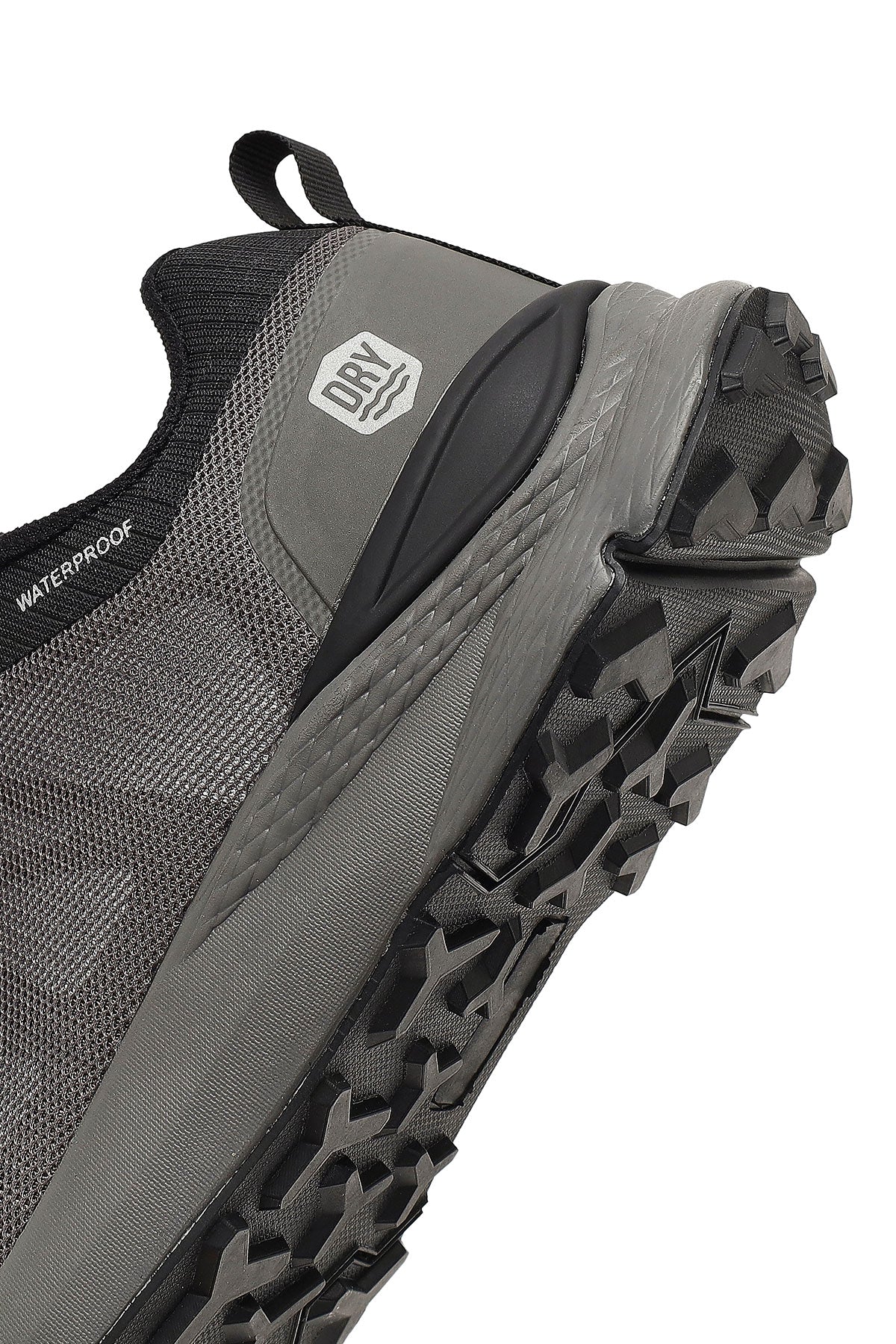 Derimod Dry Erkek Gri Bağcıklı Kumaş Sneaker - Image 8