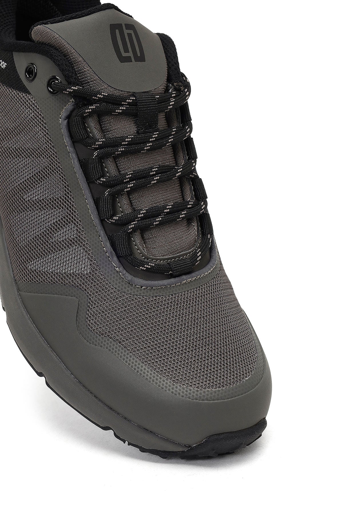 Derimod Dry Erkek Gri Bağcıklı Kumaş Sneaker - Image 9