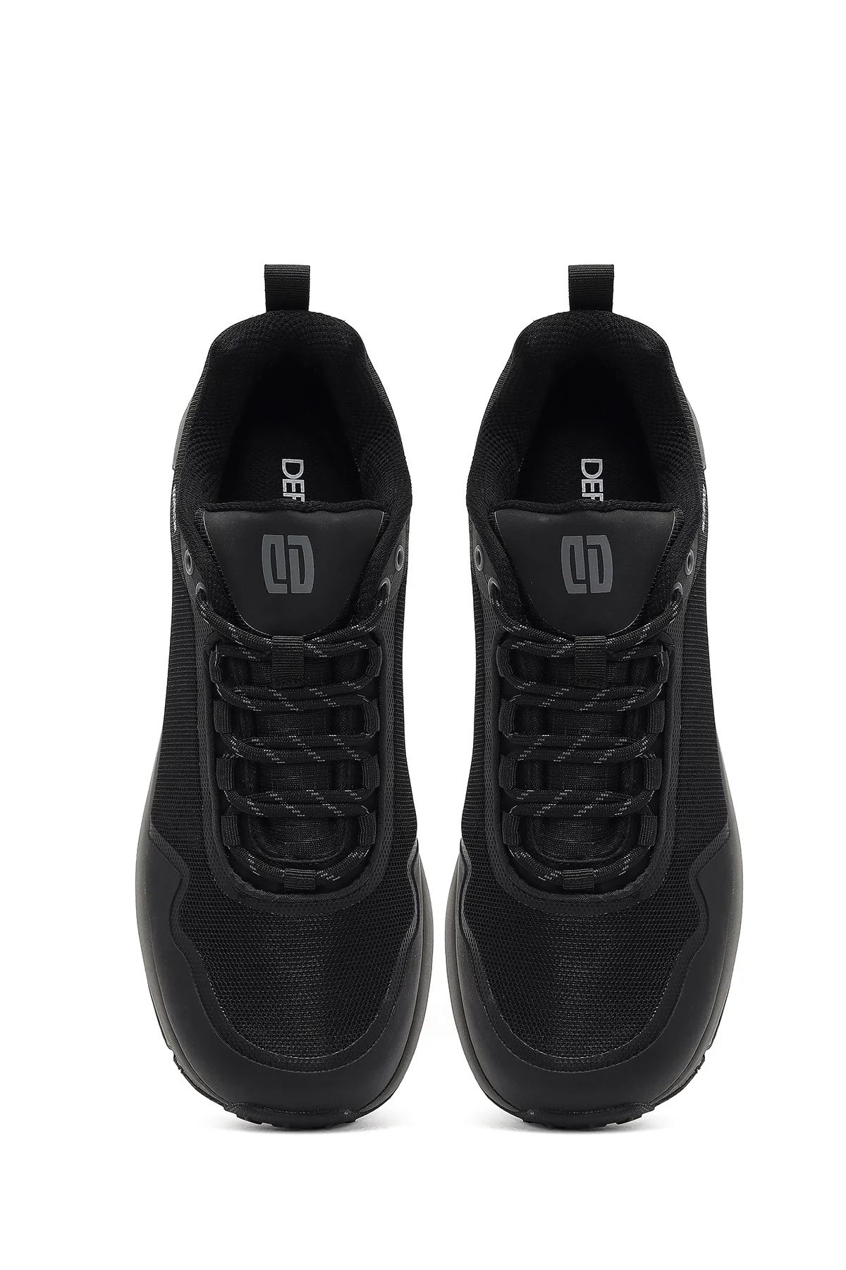 Derimod Dry Erkek Siyah Bağcıklı Kumaş Sneaker - Image 7