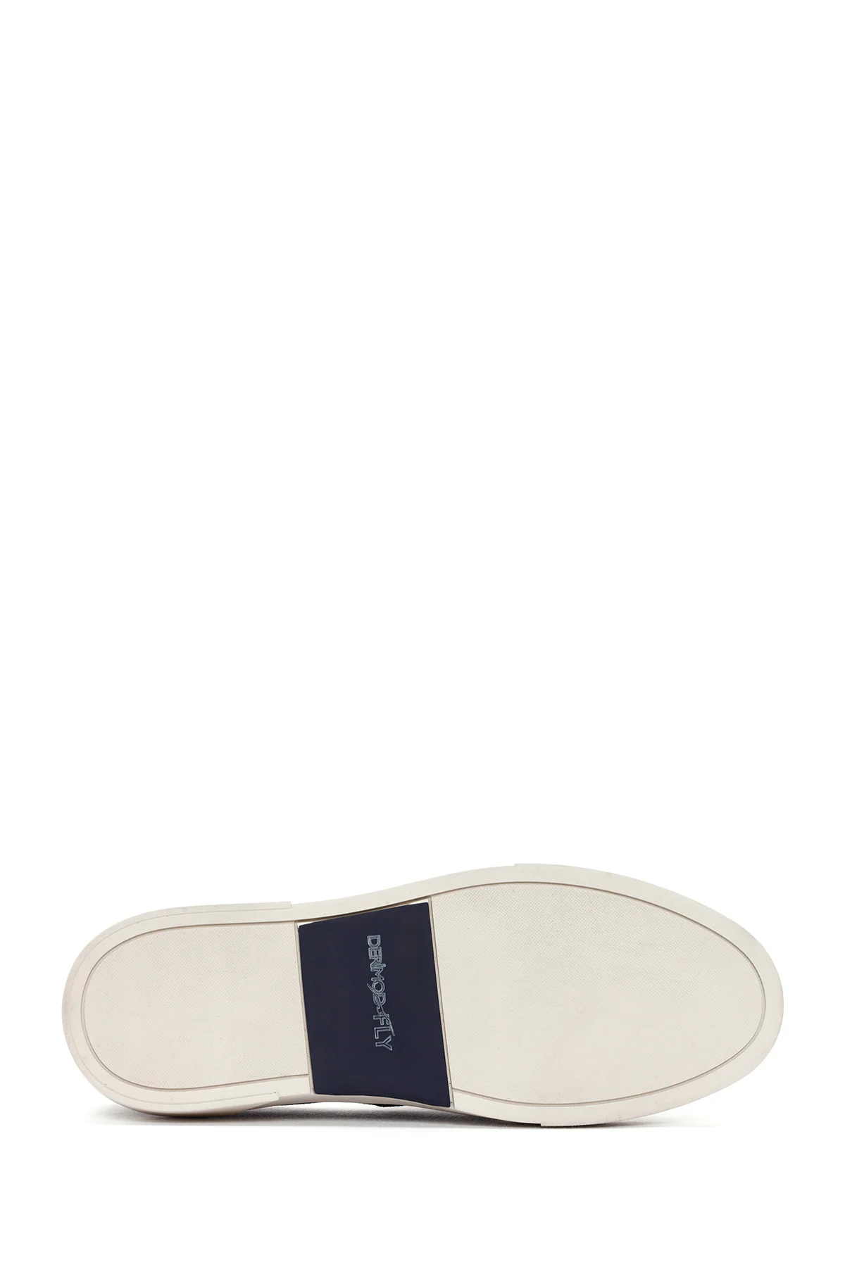 Derimod Fly Erkek Lacivert Süet Deri Casual Loafer - Image 4