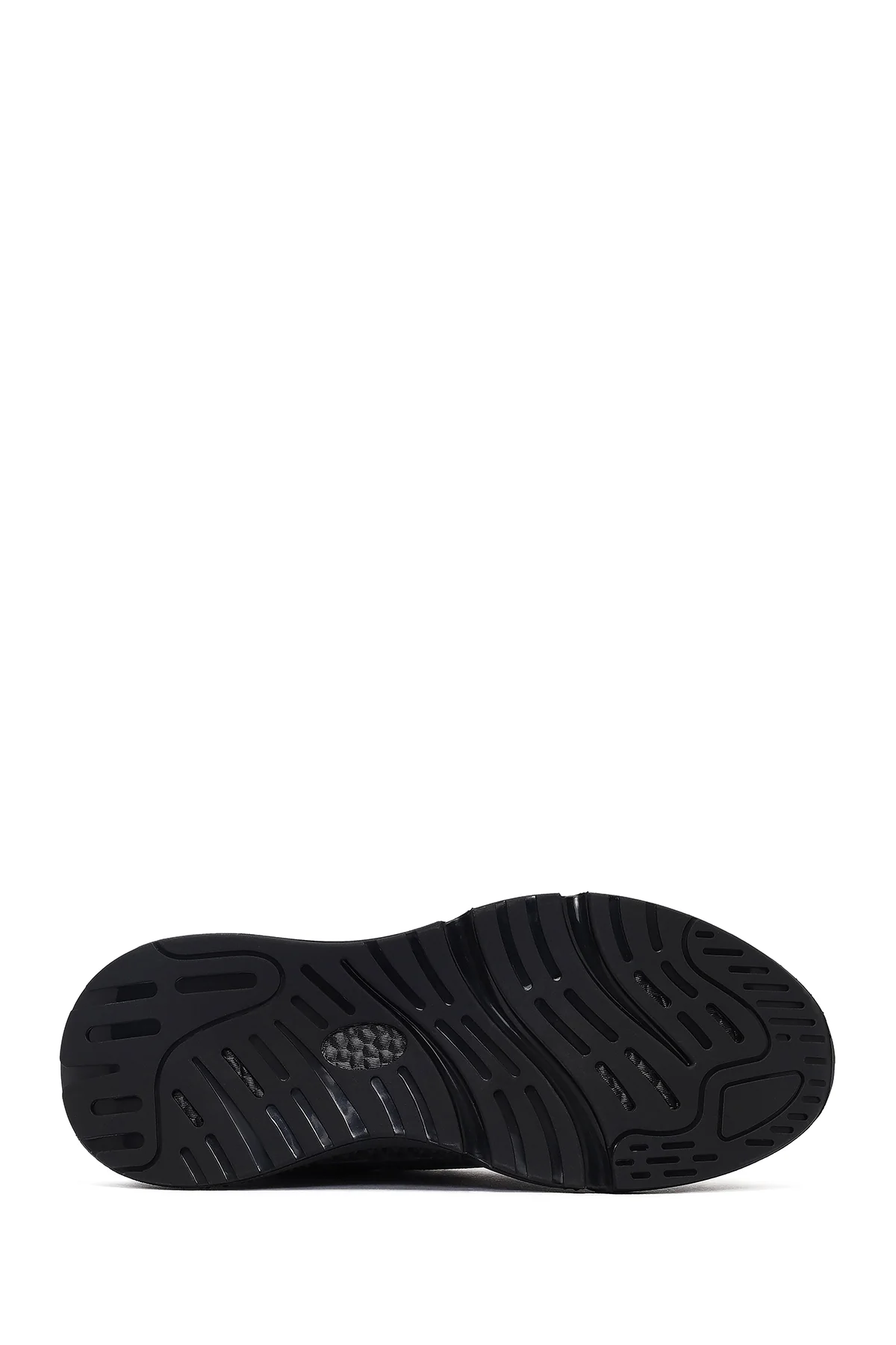 Derimod Zero Erkek Gri Kalın Tabanlı Bağcıklı Kumaş Sneaker - Image 4