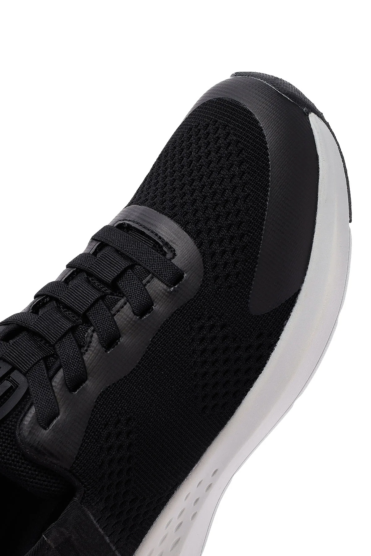 Derimod Zero Erkek Siyah Kalın Tabanlı Kumaş Sneaker - Image 10
