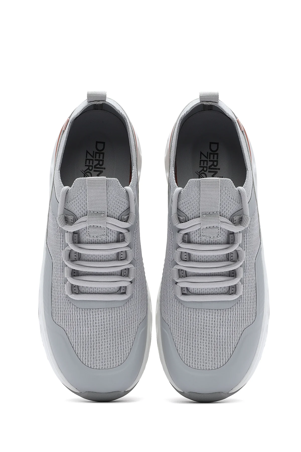 Derimod Zero Kadın Gri Bağcıklı Kumaş Sneaker - Image 7