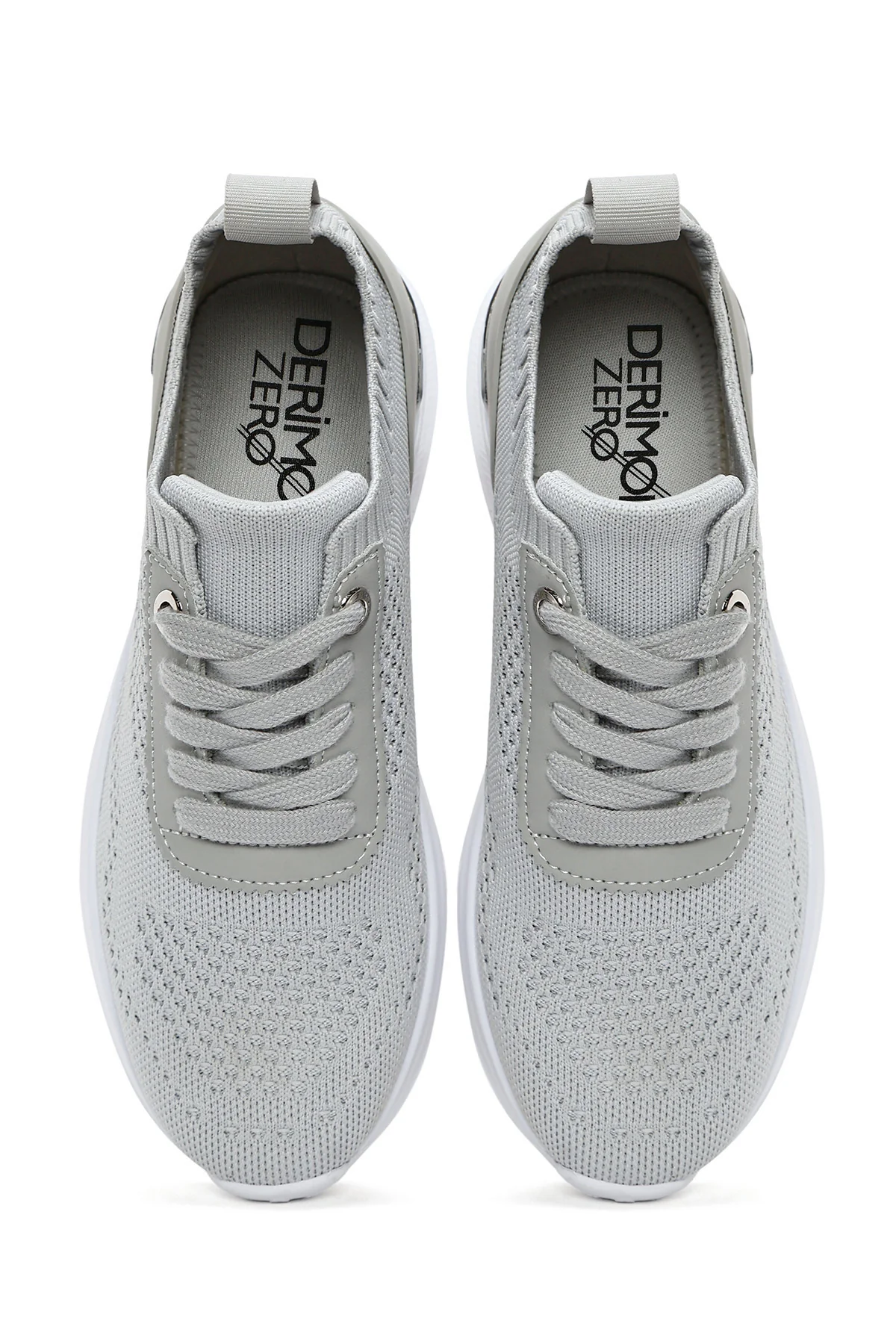 Derimod Zero Kadın Gri Bağcıklı Sneaker - Image 6