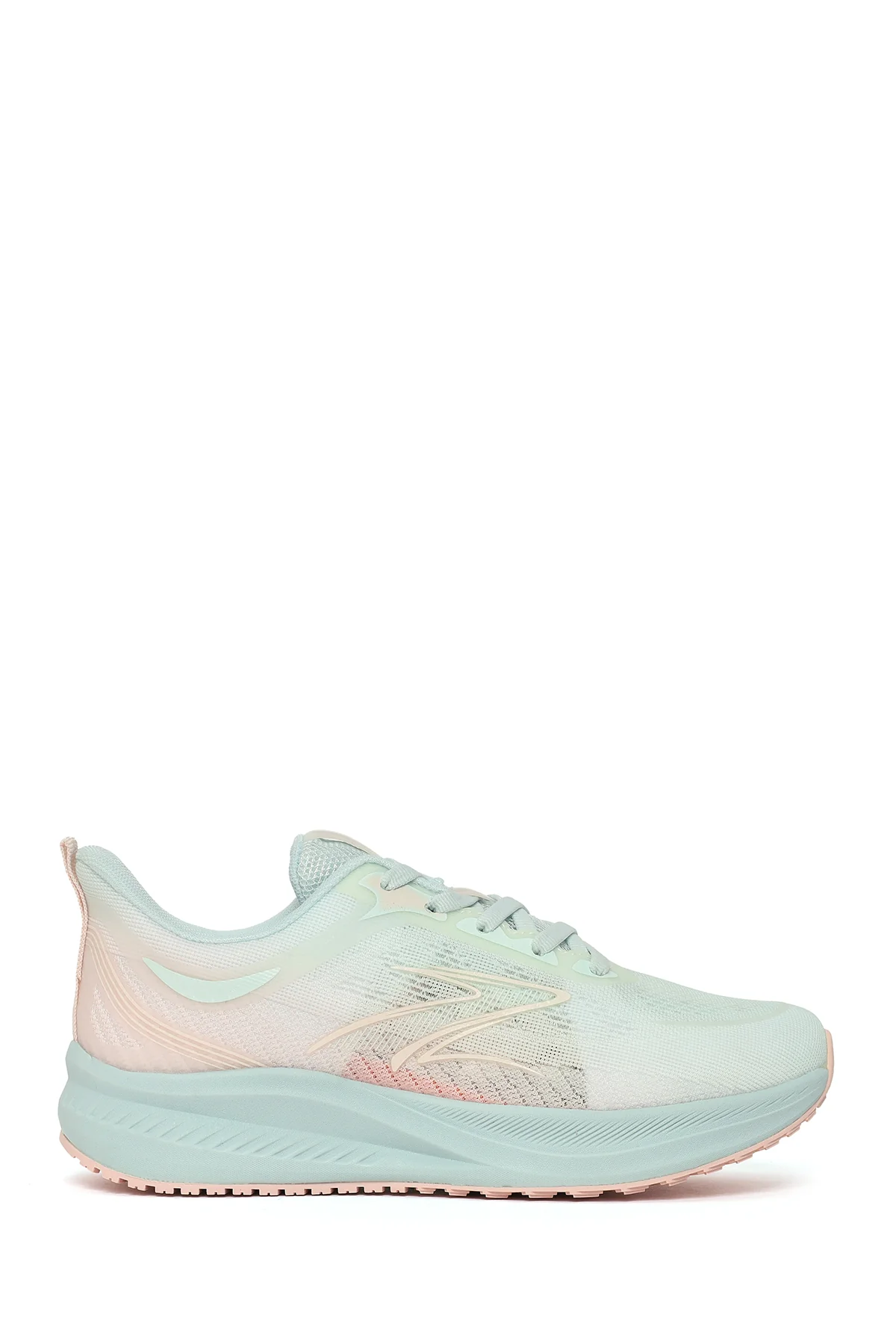 Derimod Zero Kadın Yeşil Bağcıklı Kalın Tabanlı Kumaş Sneaker