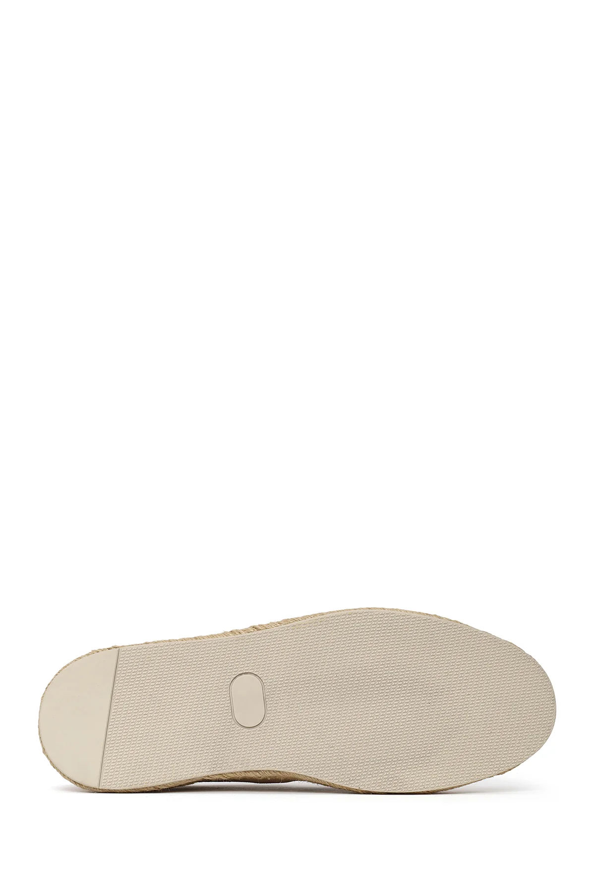 Erkek Bej Kalın Tabanlı Süet Deri Sneaker - Image 6