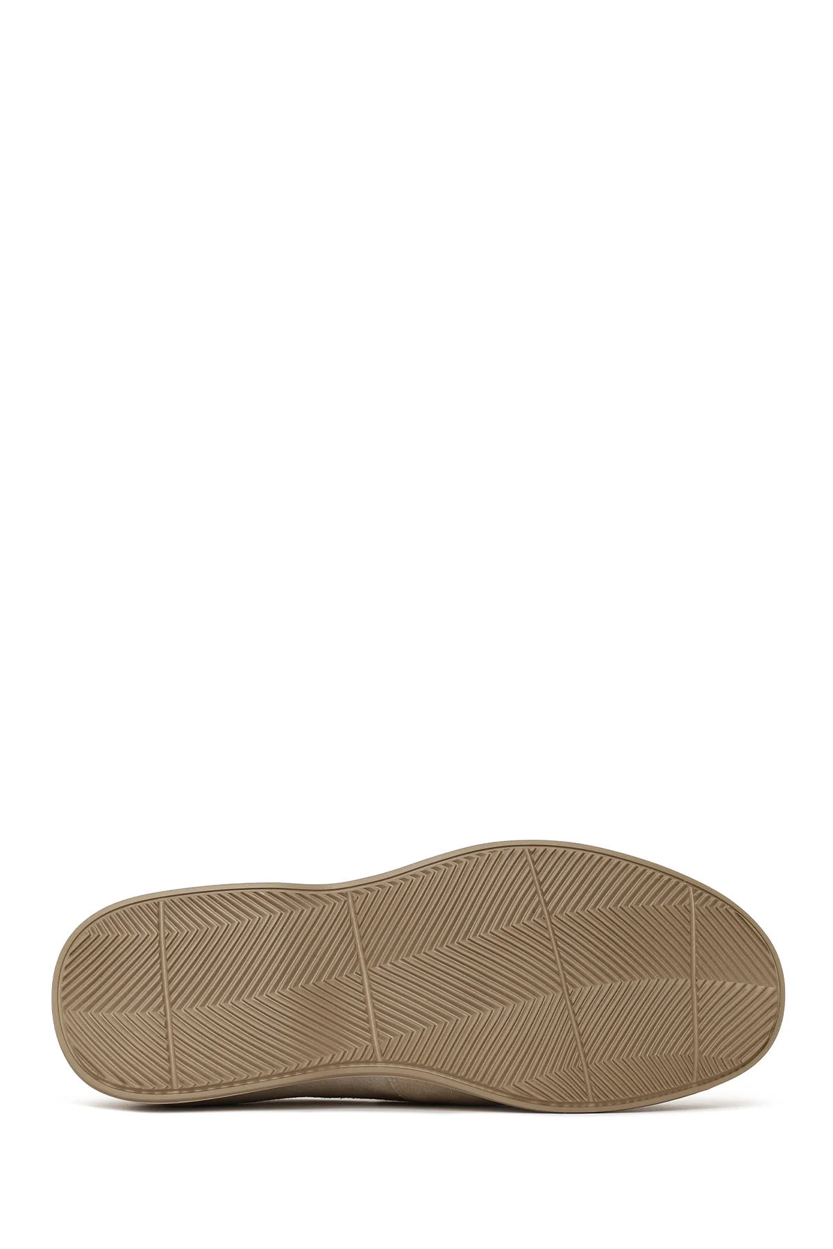 Erkek Bej Süet Deri Loafer - Image 5