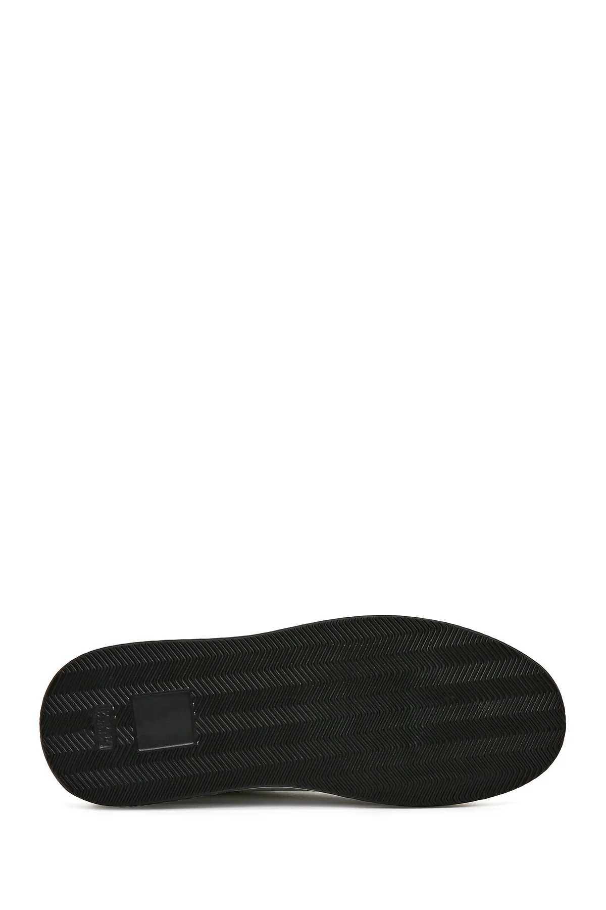 Erkek Beyaz Bağcıklı Deri Sneaker - Image 4