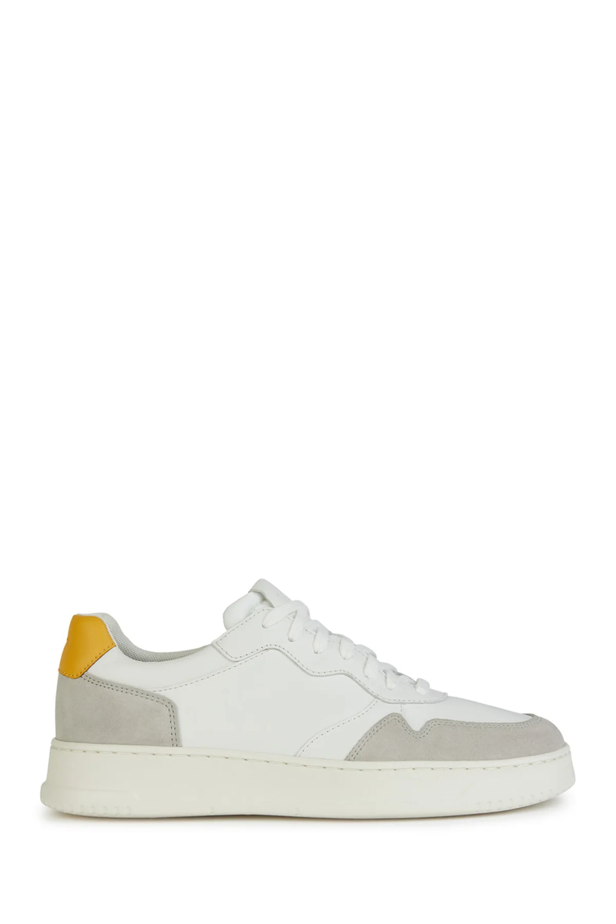 Geox Erkek Beyaz Deri Sneaker