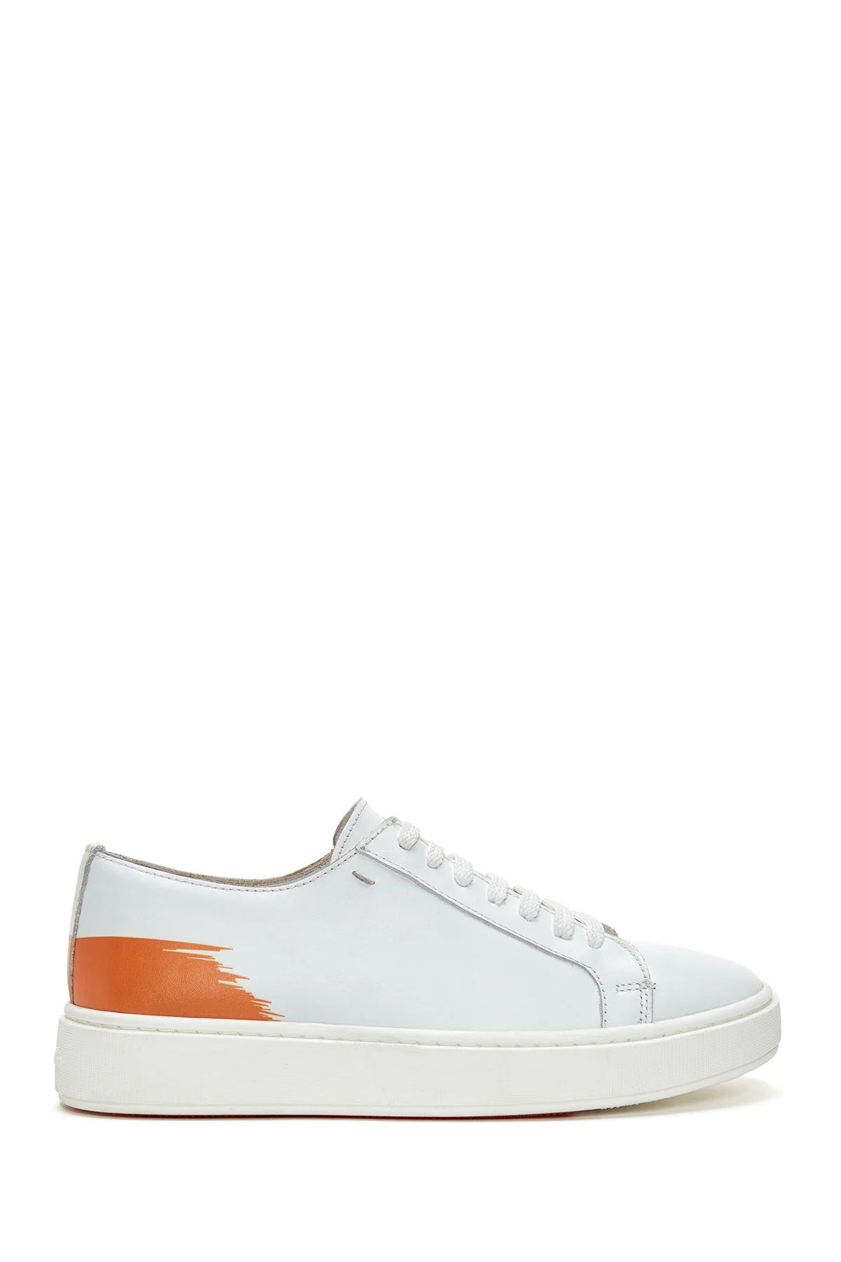Erkek Beyaz Deri Sneaker