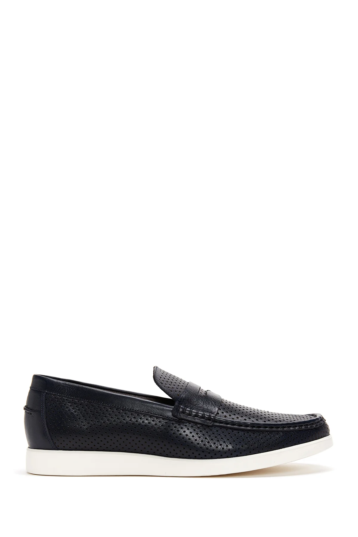 Erkek Deri Baskılı Loafer