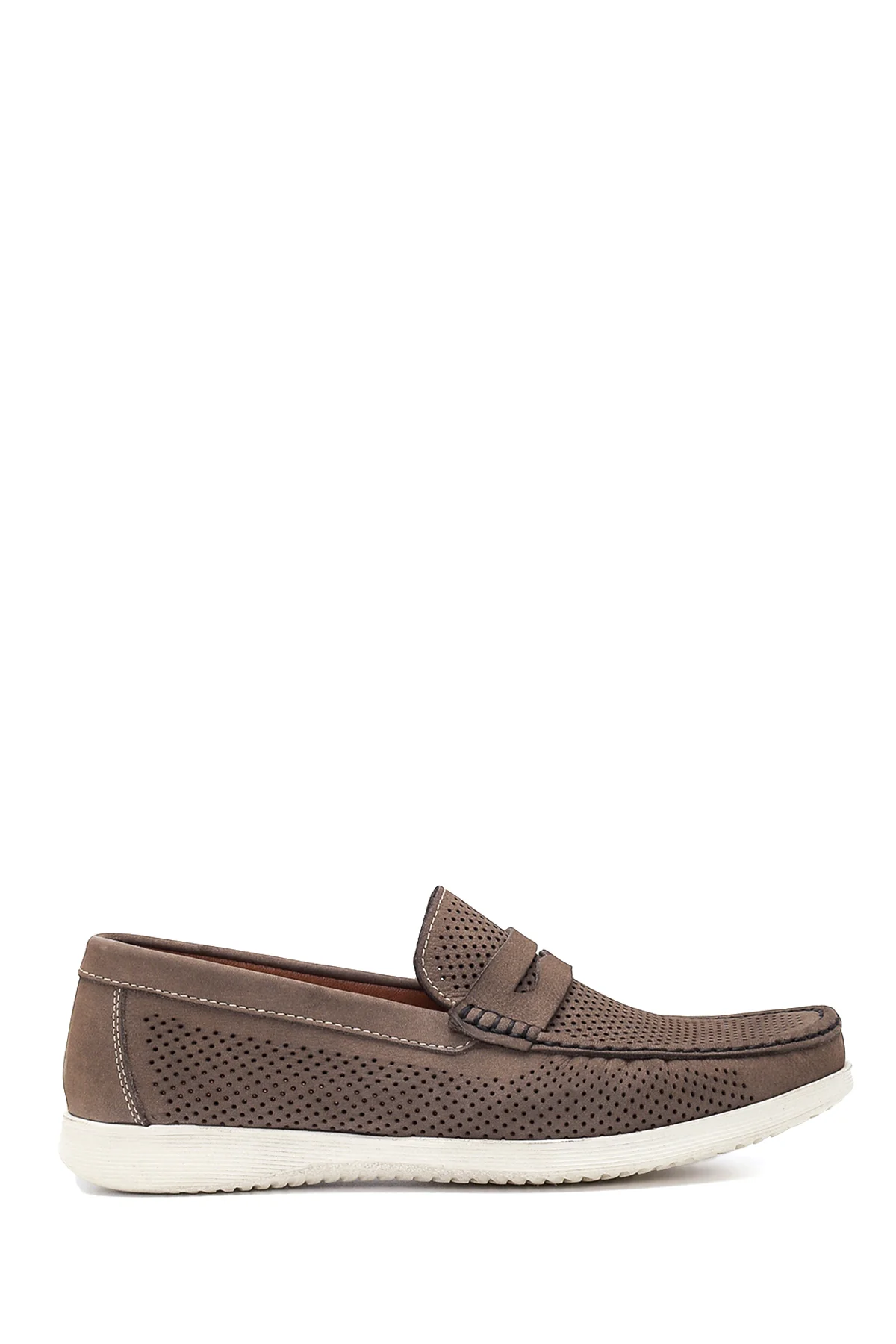 Erkek Deri Nubuk Loafer