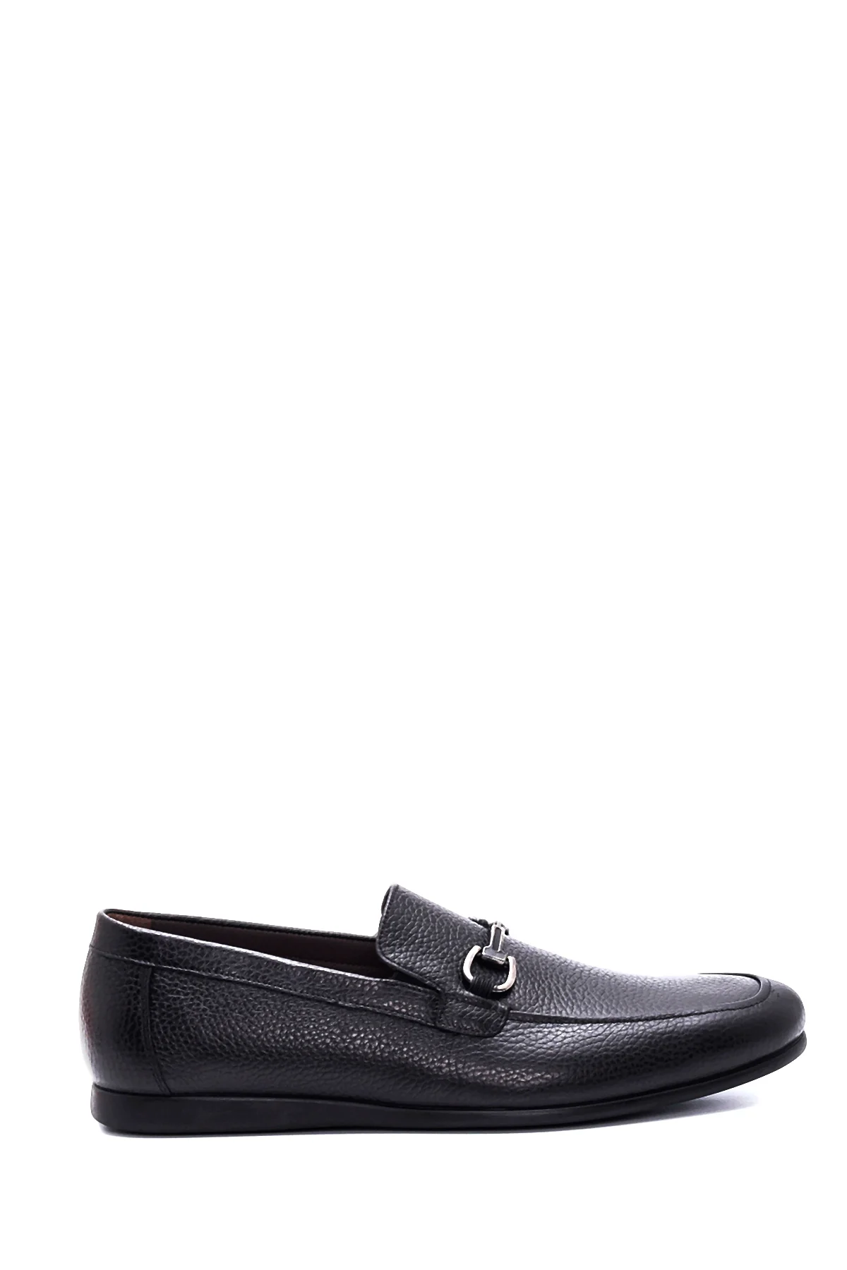 Erkek Deri Tokalı Loafer