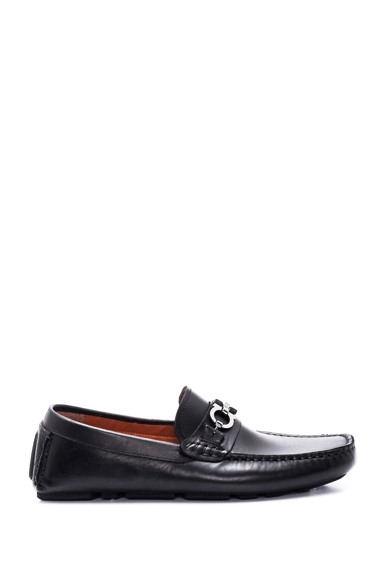 Erkek Deri Tokalı Loafer
