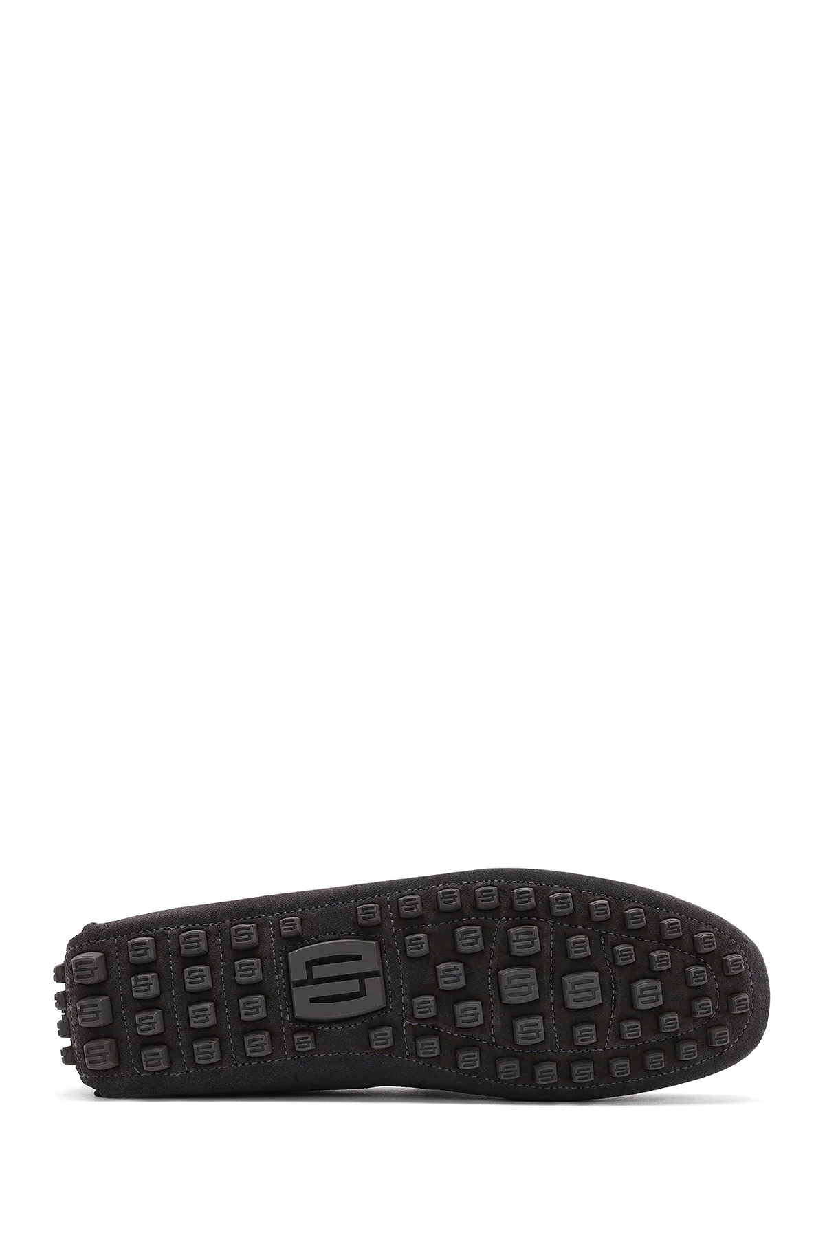Erkek Gri Püsküllü Süet Deri Loafer - Image 4