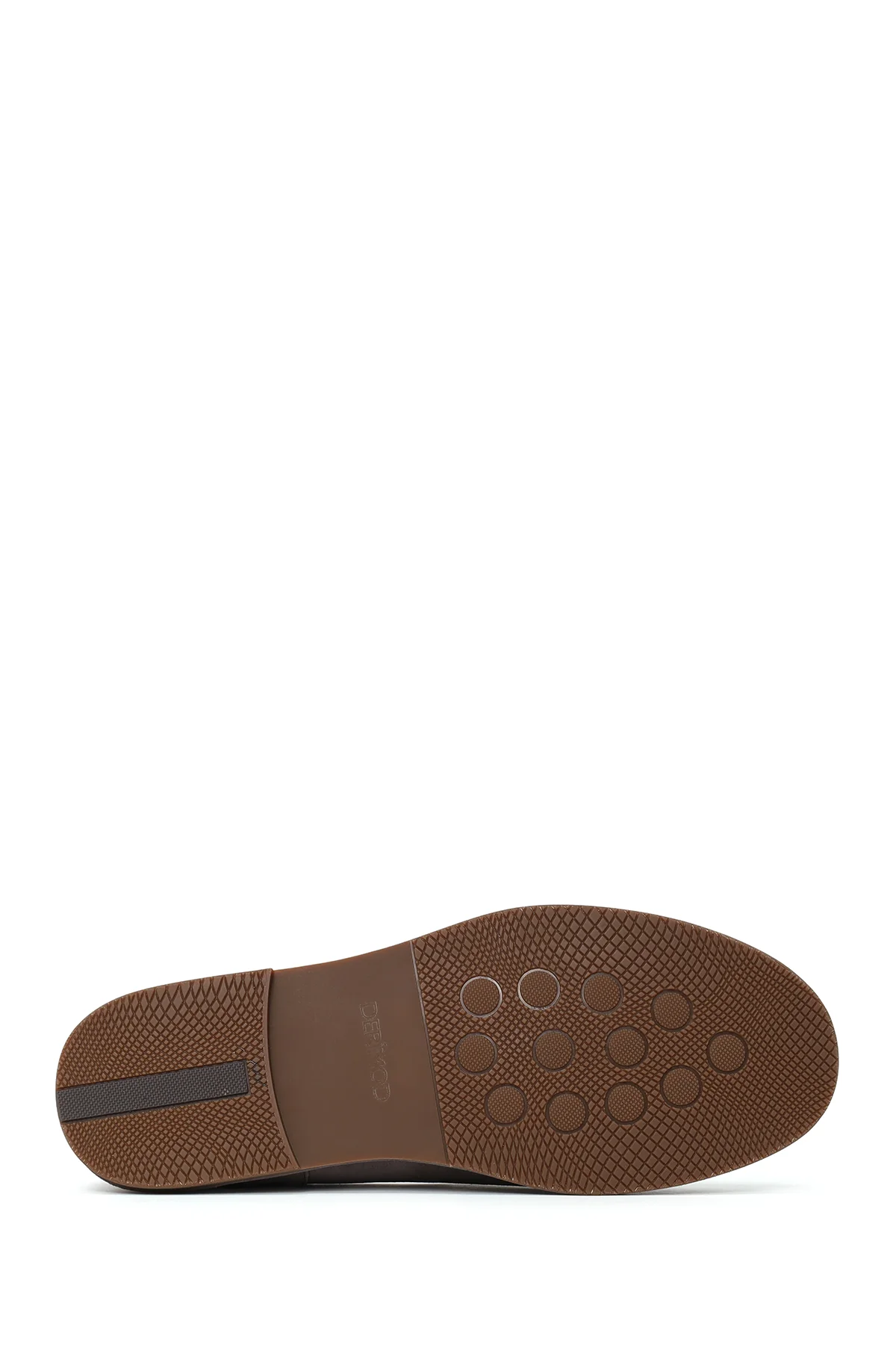 Erkek Gri Süet Deri Loafer - Image 5