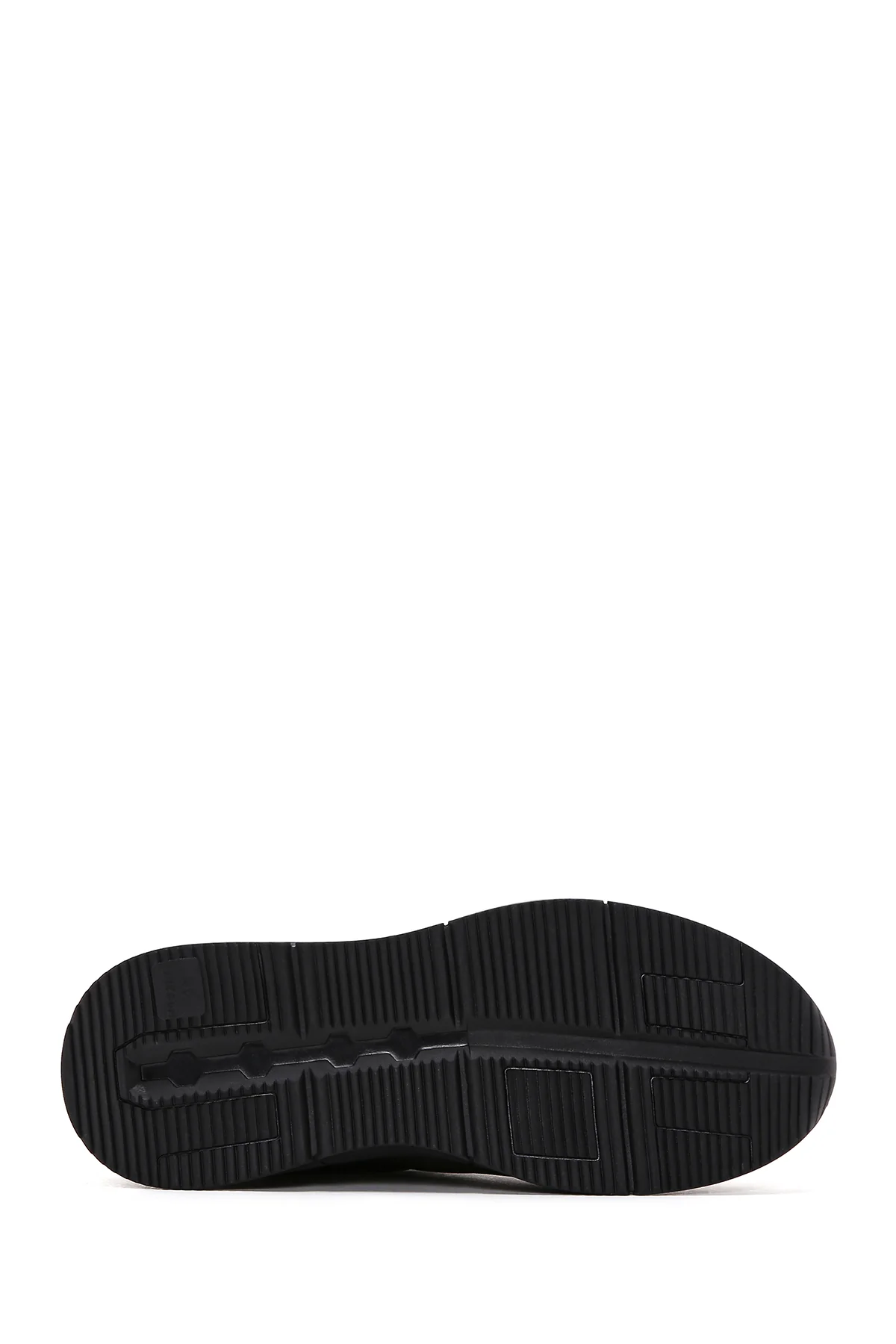 Erkek Haki Bağcıklı Nubuk Deri Sneaker - Image 4