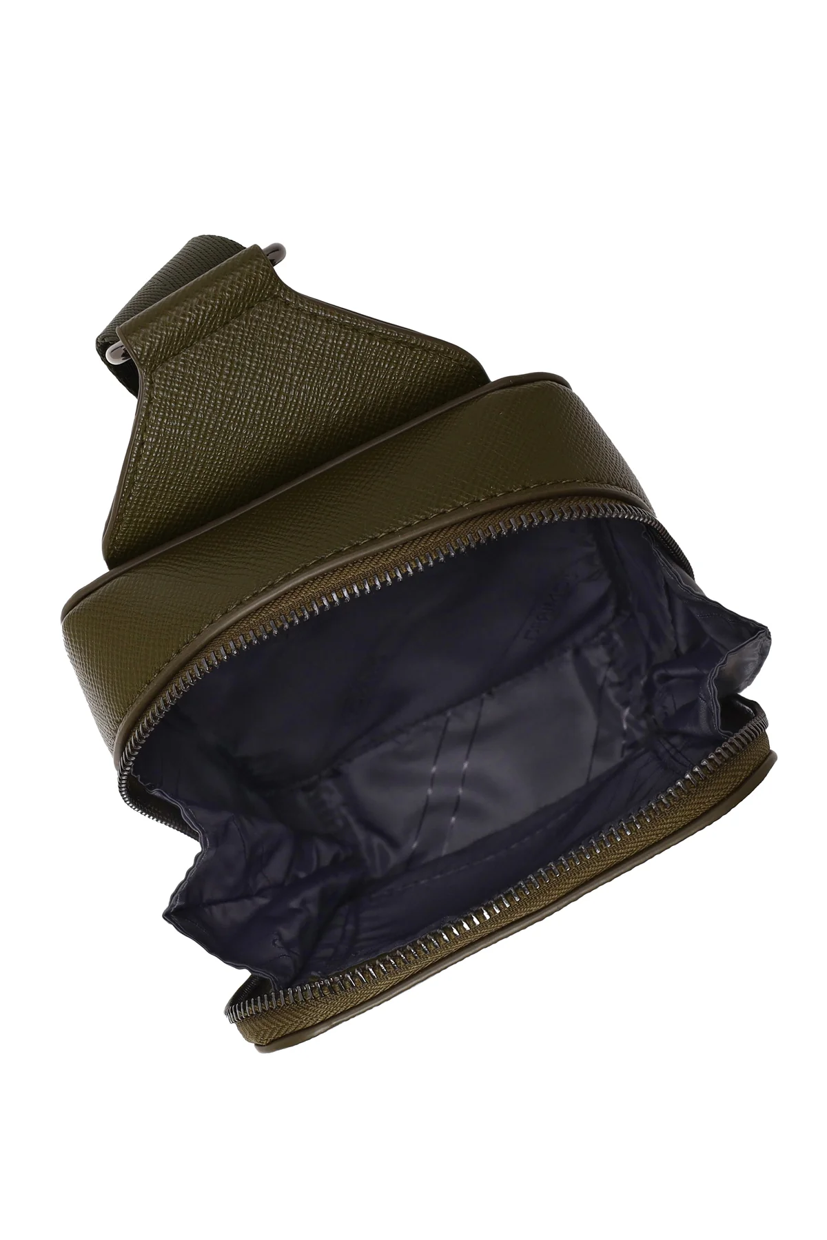 Erkek Haki Mini Çapraz Çanta - Image 5