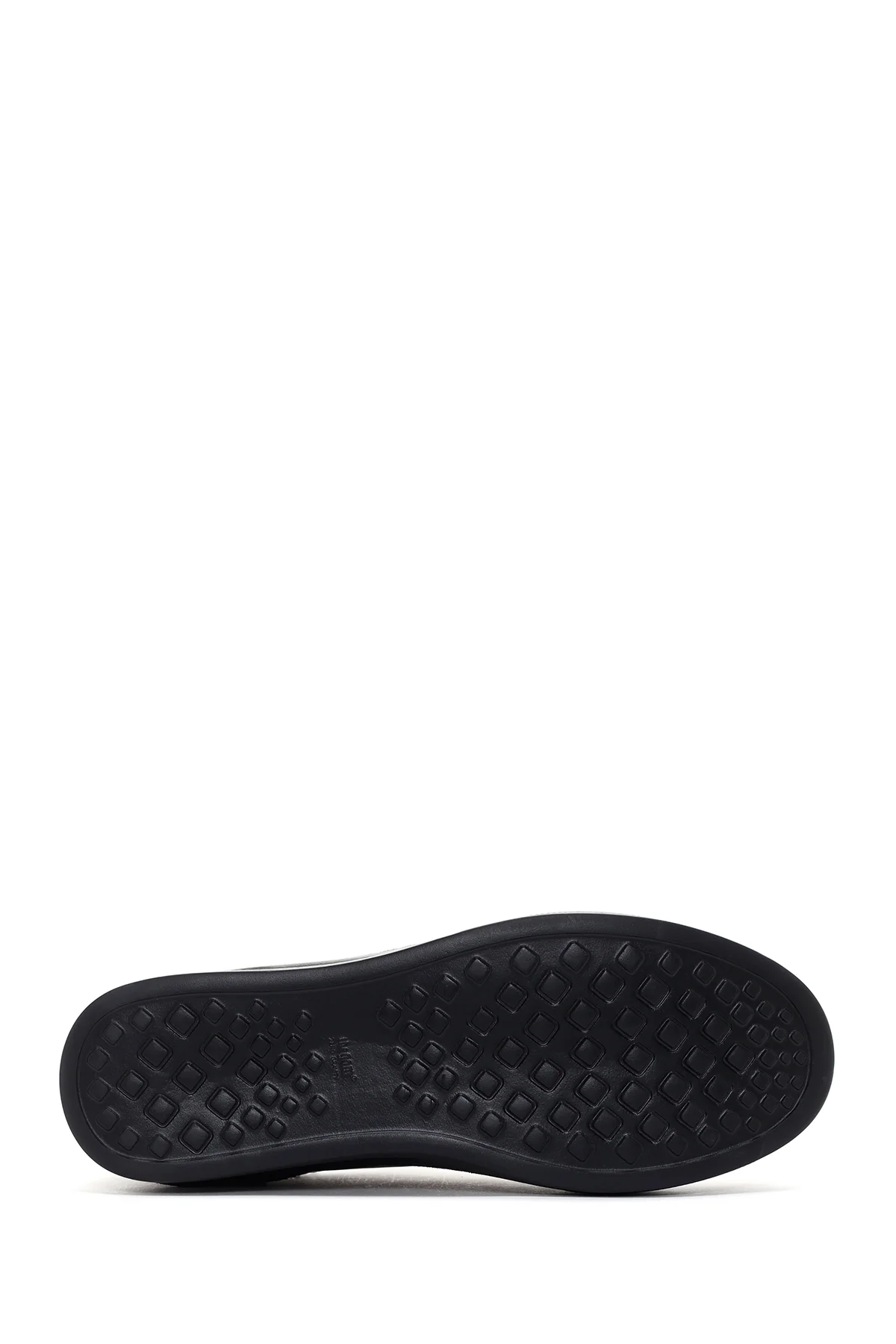 Erkek Kahverengi Bağcıklı Deri Sneaker - Image 4