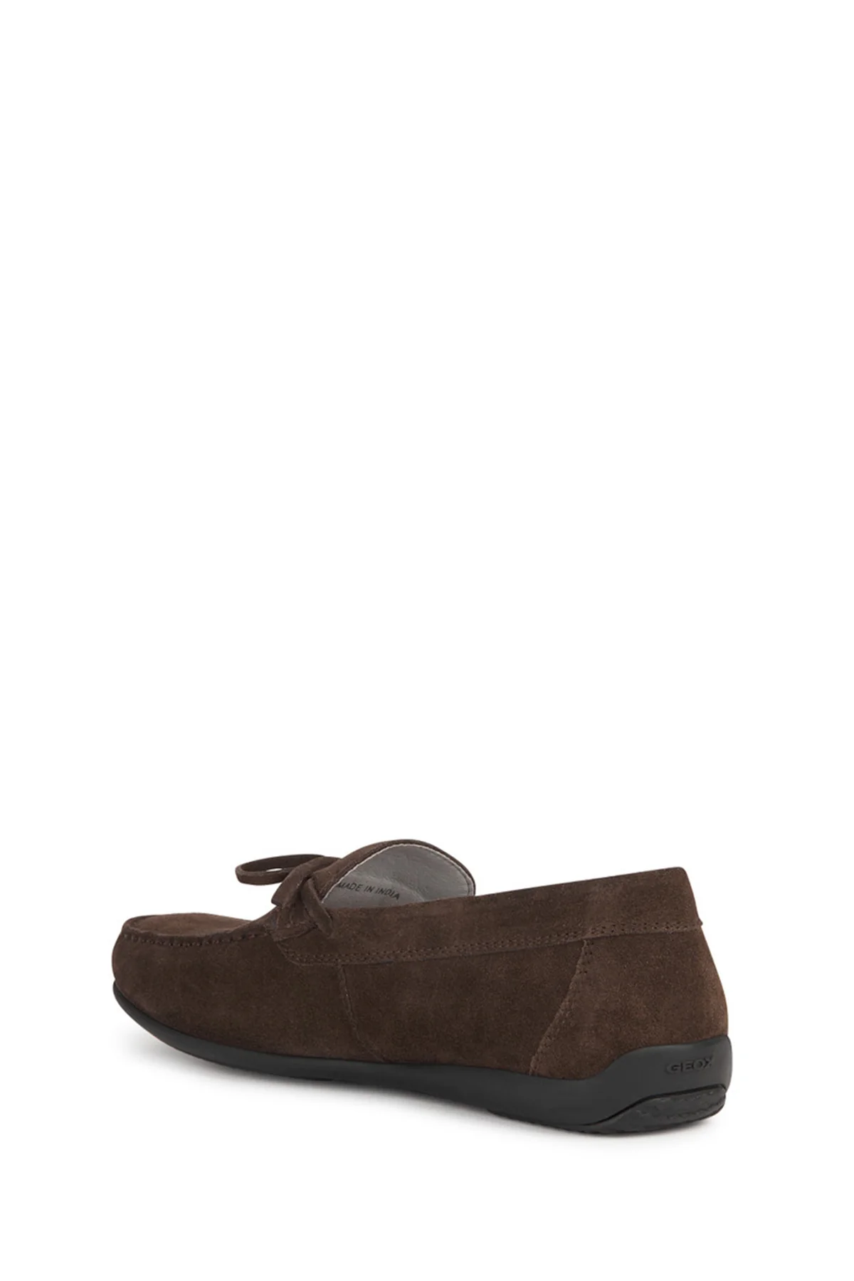 Geox Erkek Kahverengi Süet Deri Casual Loafer - Image 4