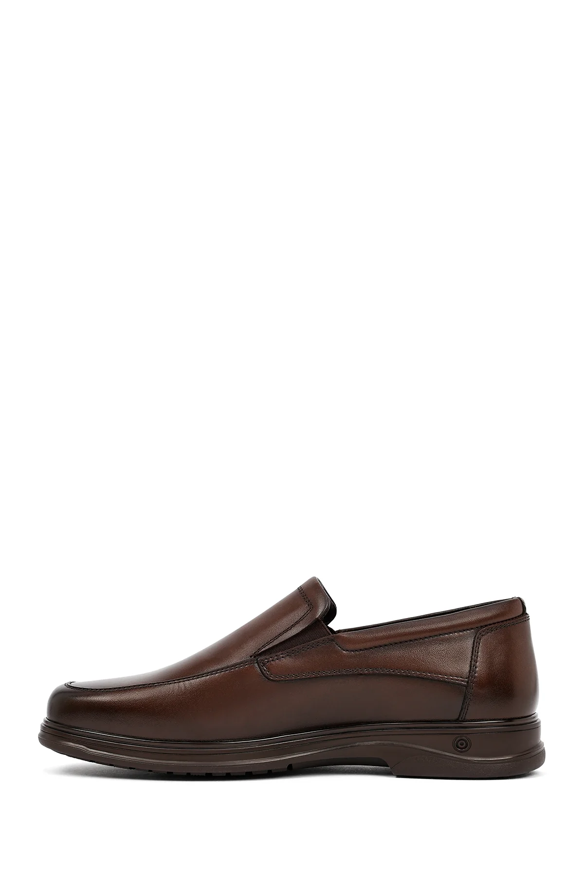 Erkek Kahverengi Deri Casual Loafer - Image 2