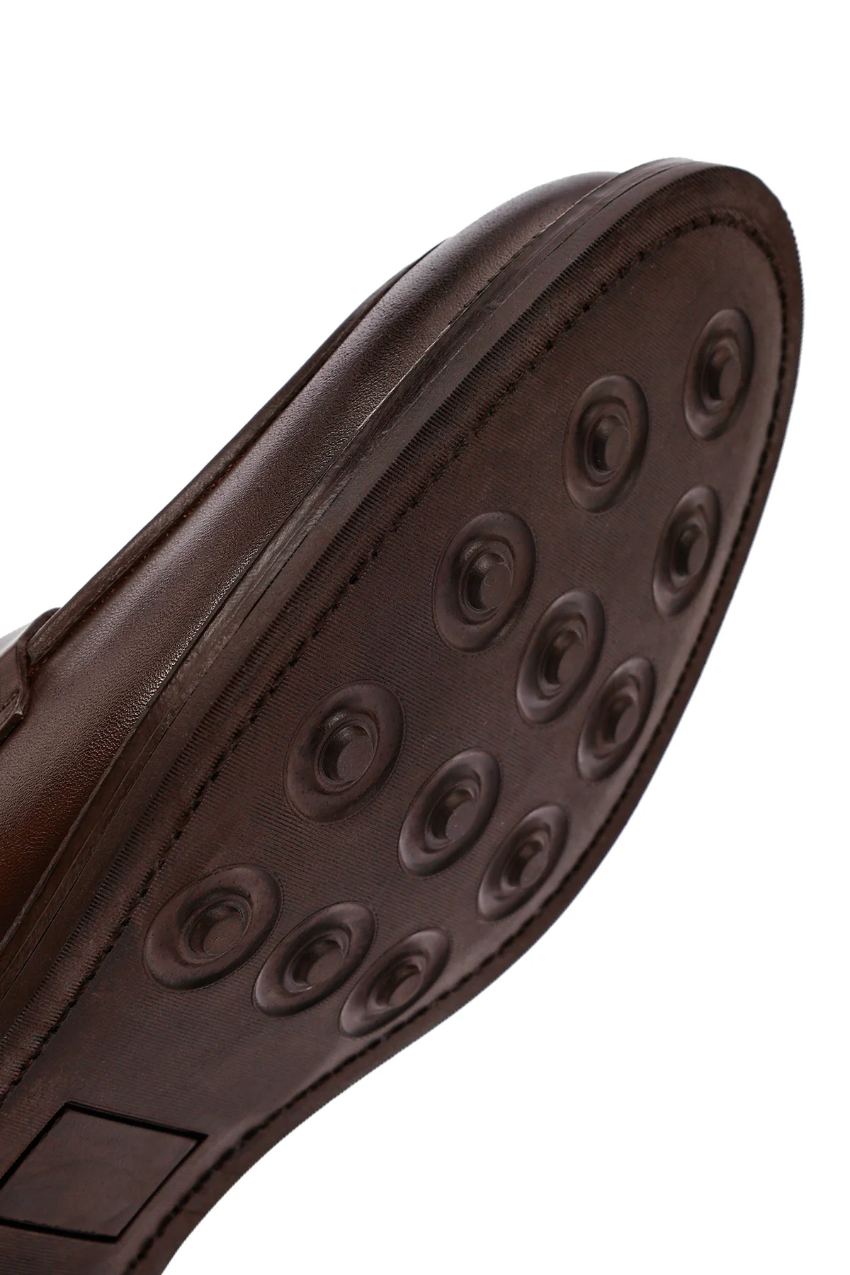 Erkek Kahverengi Deri Klasik Loafer - Image 9